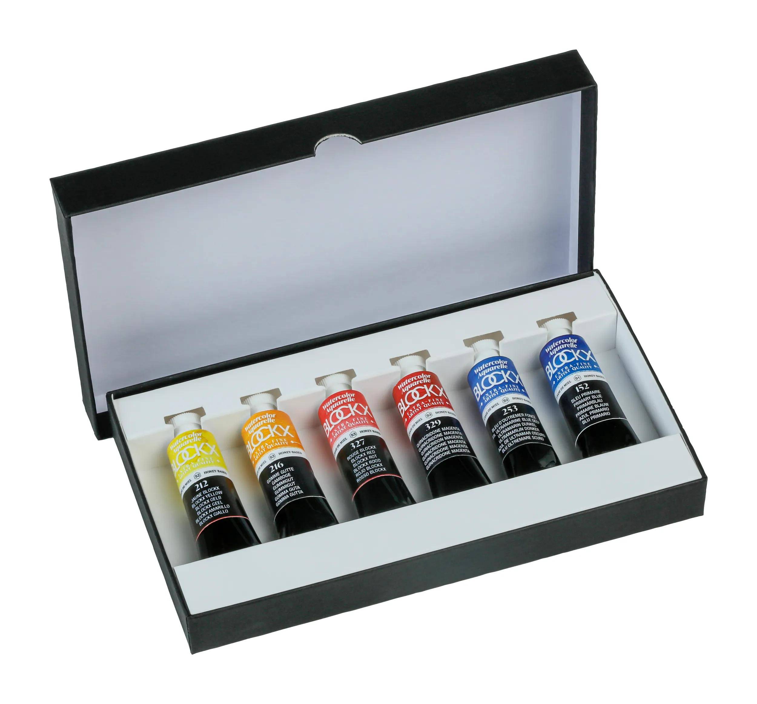 Blockx Aquarellfarbe, Set 6x Tuben 15ml Primärfarben 44901BXC