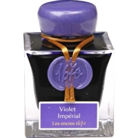 Jacques Herbin Tinte 1670 Violet Impérial, Flakon 50ml - Violet Impérial 15076JT Jacques Herbin Tinte 1670 Violet Impérial, Flakon 50ml - Violet Impérial 15076JT