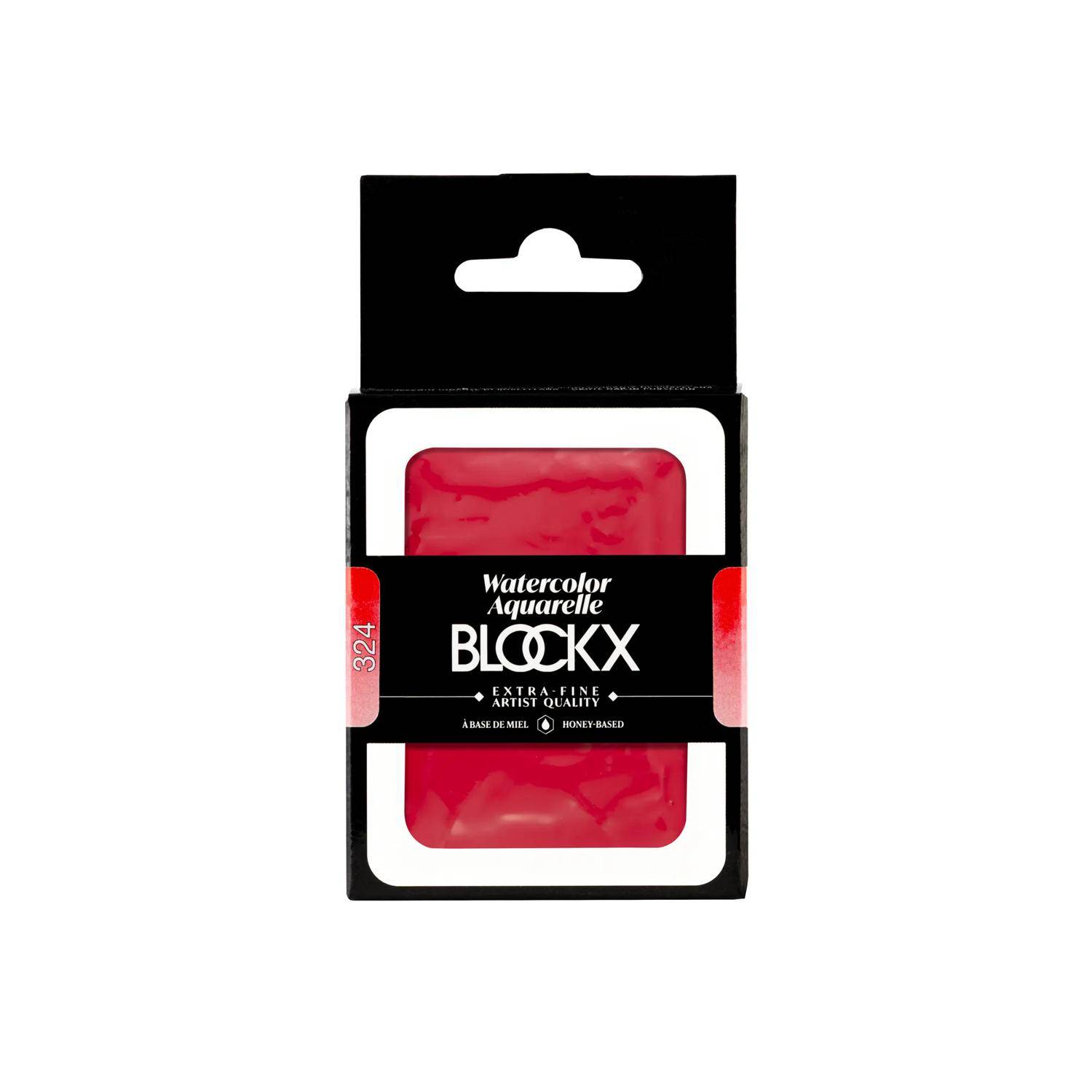 Blockx Aquarellfarbe, Rosalack - Großer Napf 18ml - Lackrosa 45324BXC