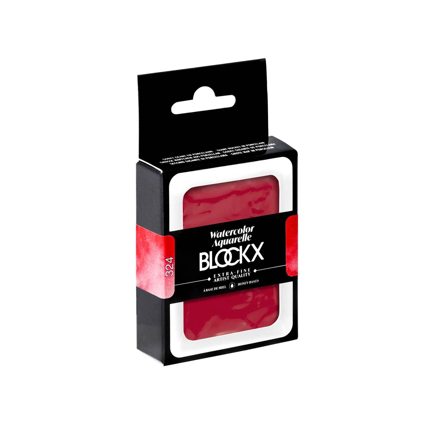 Blockx Aquarellfarbe, Rosalack - Großer Napf 18ml - Lackrosa 45324BXC