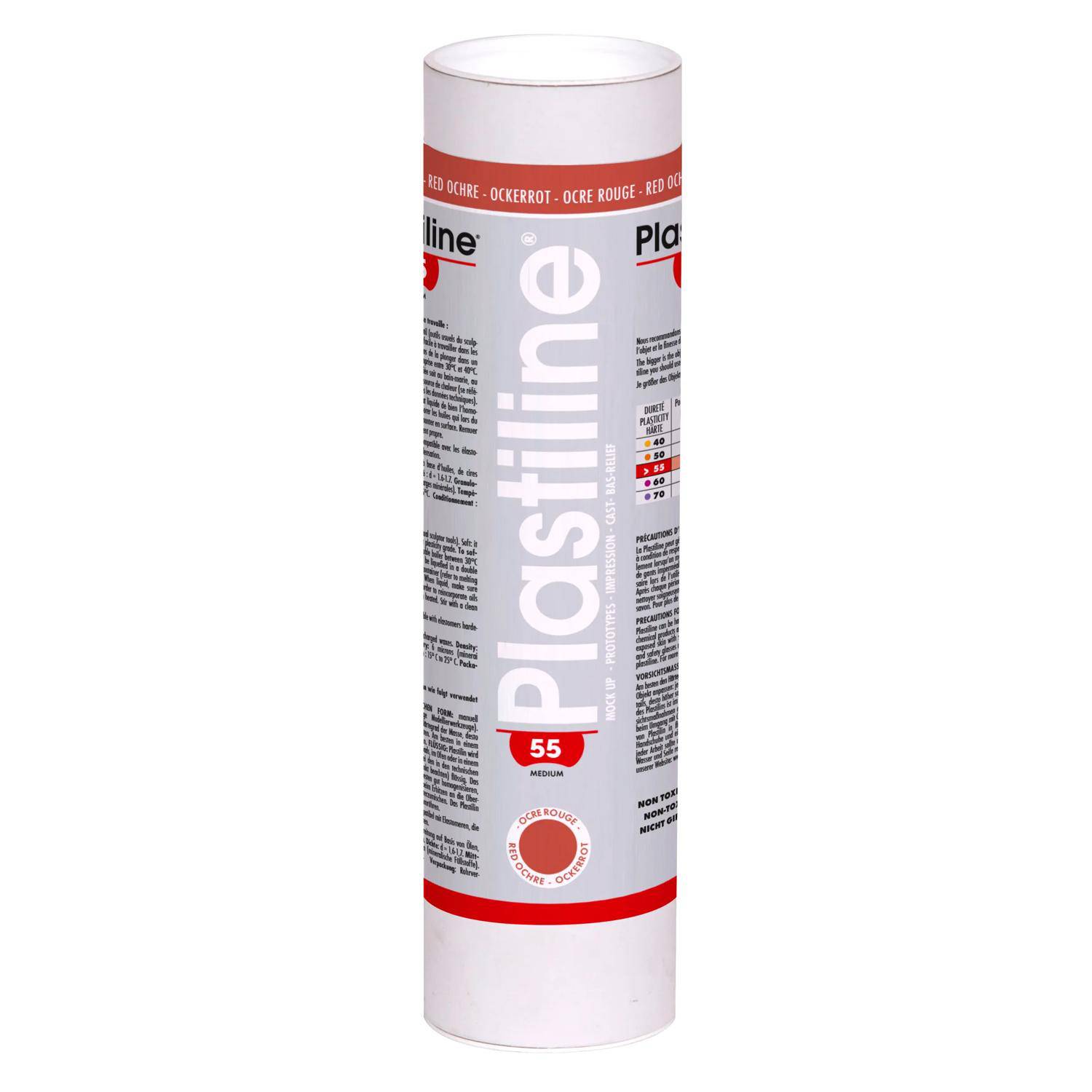 Plastiline Plastiline, 1 kg, Härtegrad 55 (medium) - Ockerrot 1355T