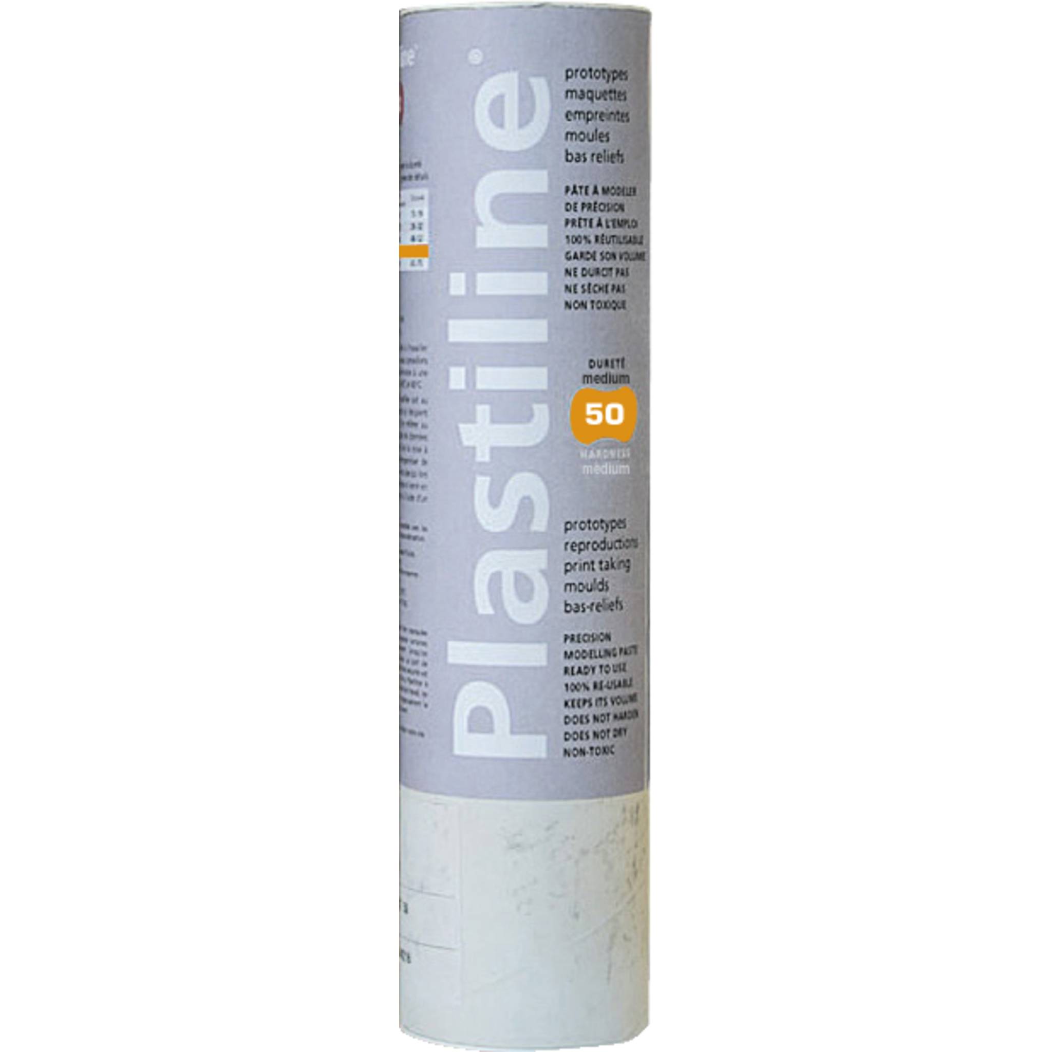 Plastiline Plastiline, 1 kg, Härtegrad 50 (weich) - Grau 1750T