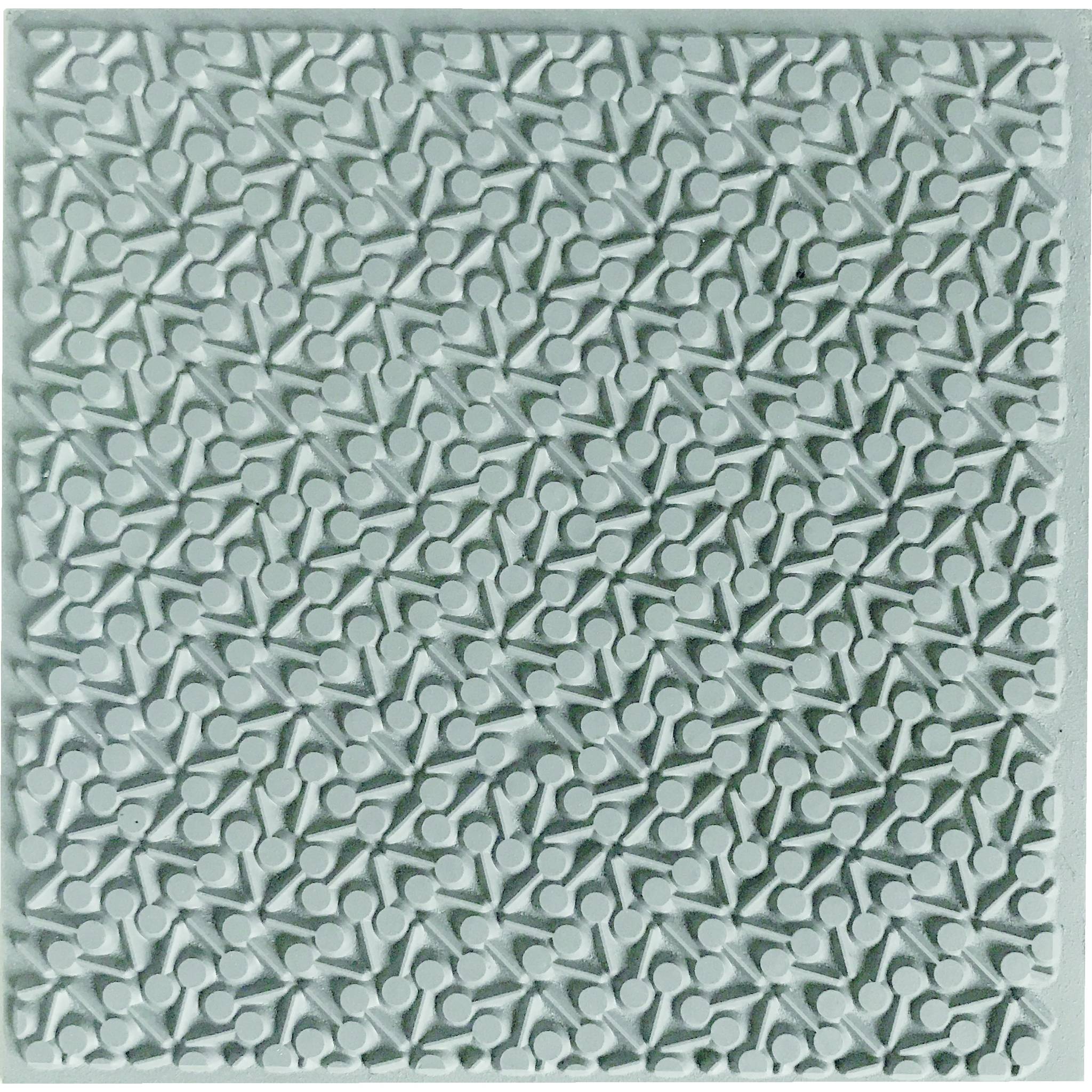 Cernit 10x Texturmatte, Lolipops - Grau CE95030C