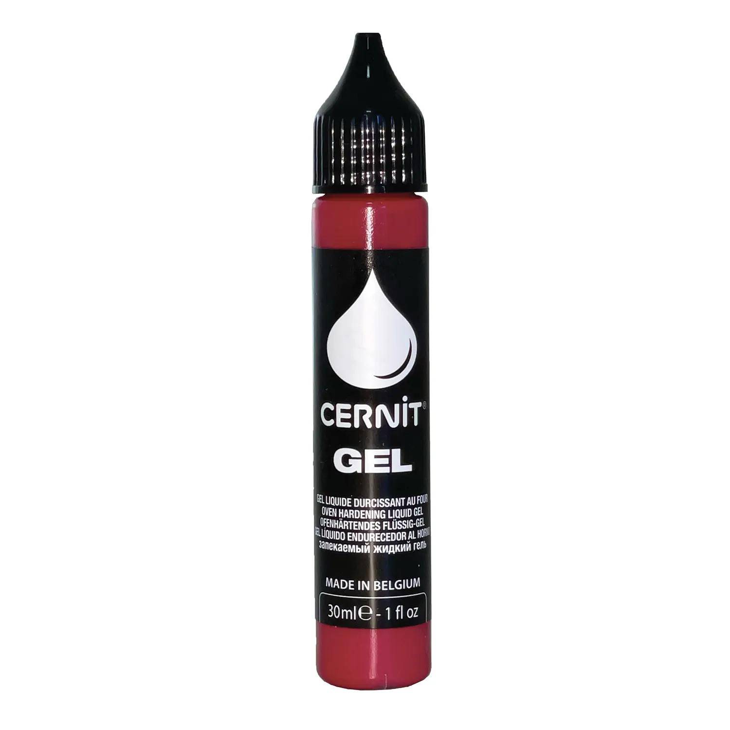Cernit 6x Gel 30ml, Rot - Rot CE1500030400C