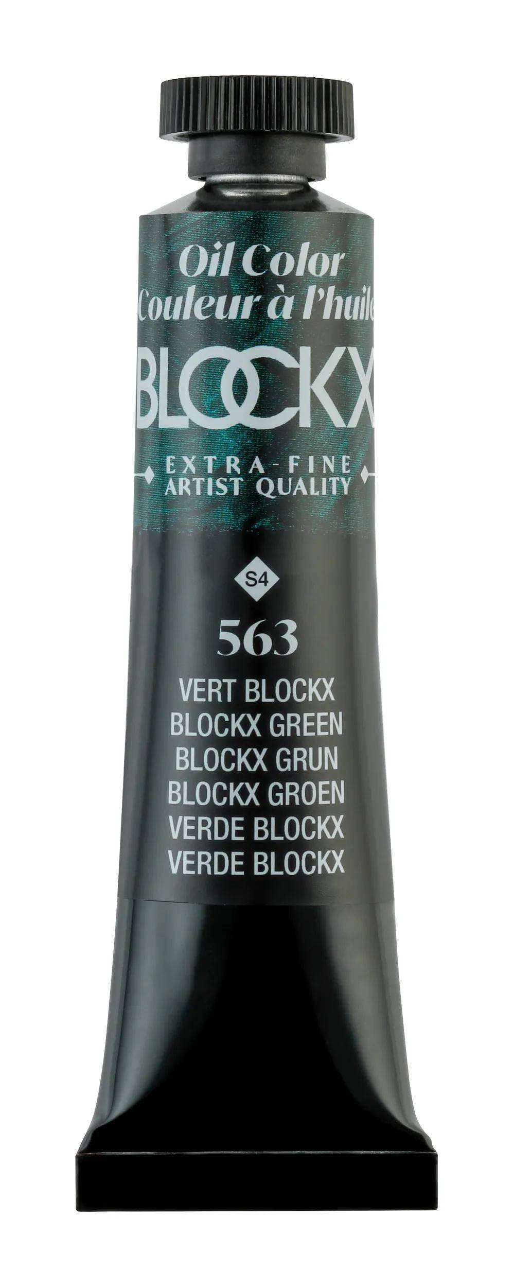 Blockx 3x Ölfarbe, Grün Tube 20ml - Bockx Grün 212563BXC