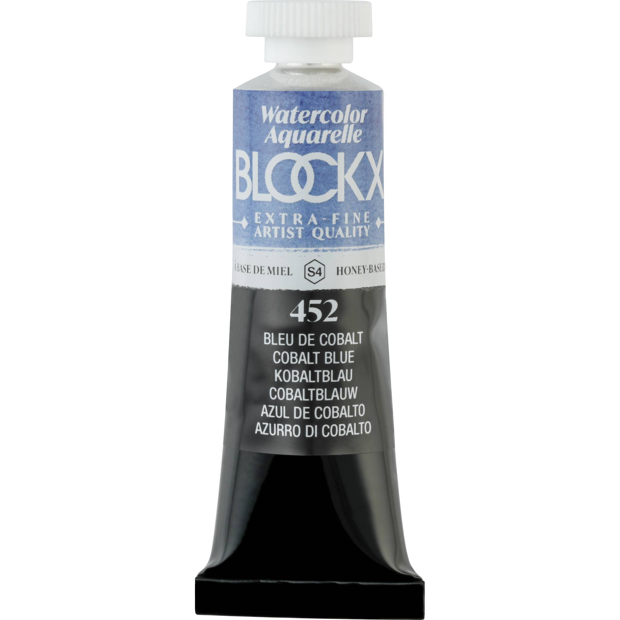 Blockx 3x Aquarellfarbe, Kobaltblau - Tube 15ml - Kobaltblau| 44452BXC