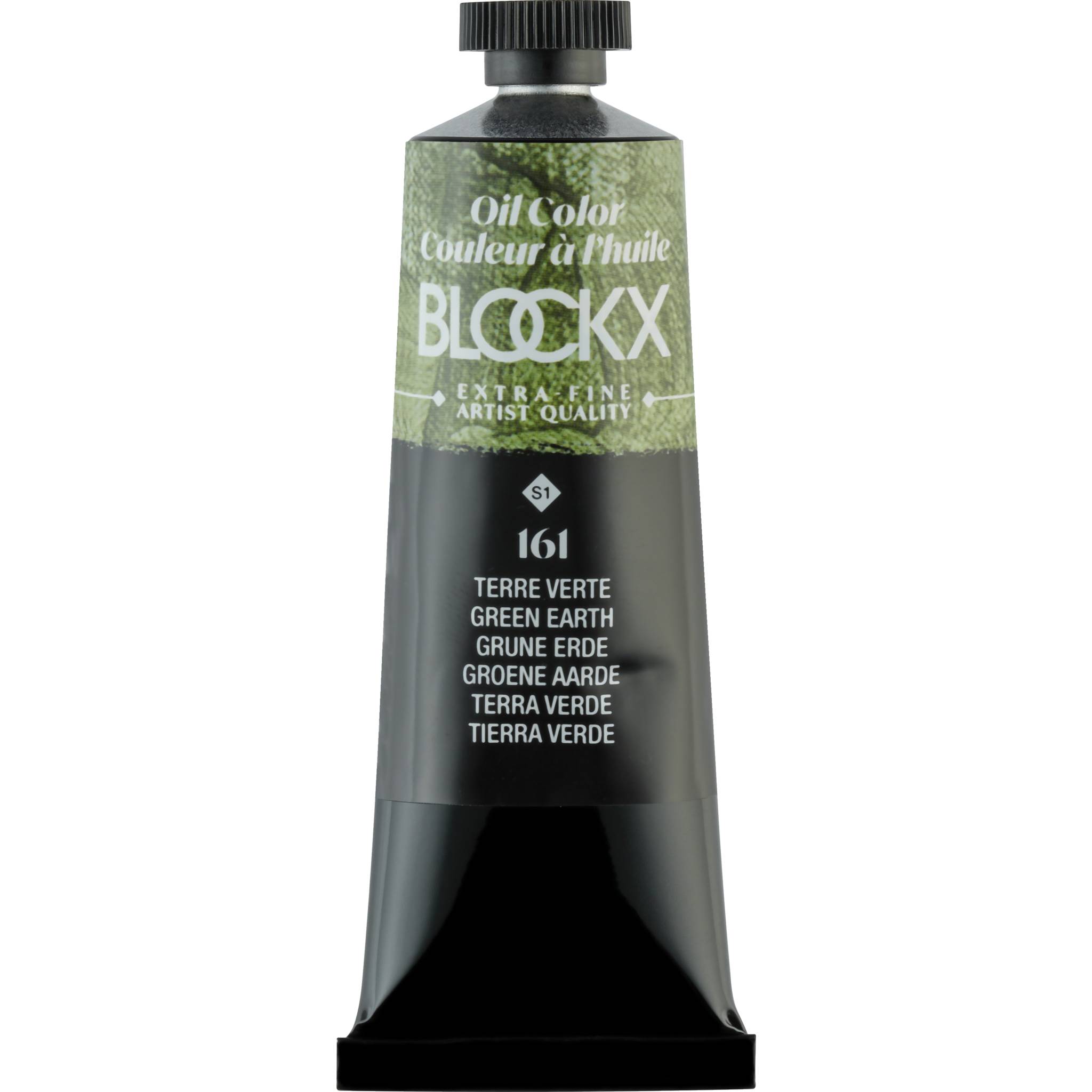 Blockx 3x Ölfarbe, Grüne Erde - Tube 35ml - Grüne Erde 213161BXC