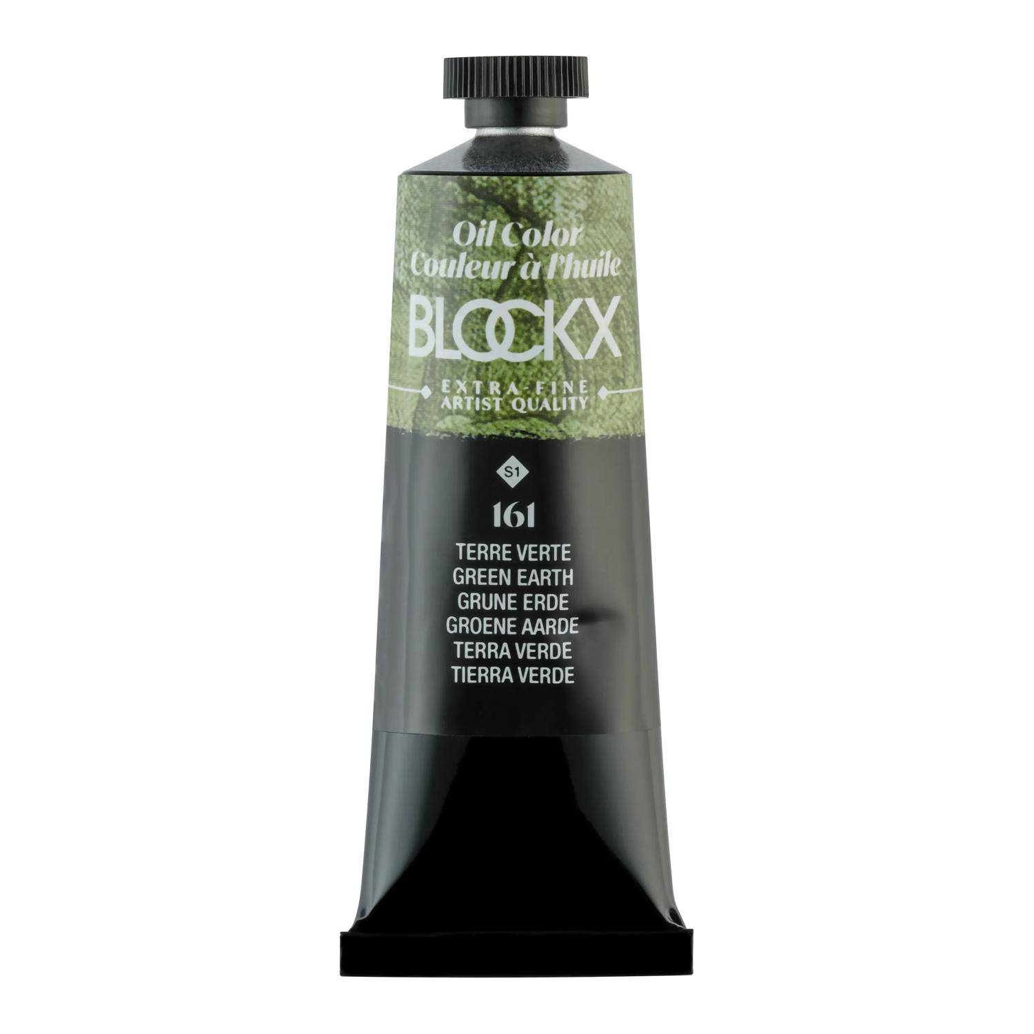 Blockx 3x Ölfarbe, Grüne Erde - Tube 35ml - Grüne Erde 213161BXC