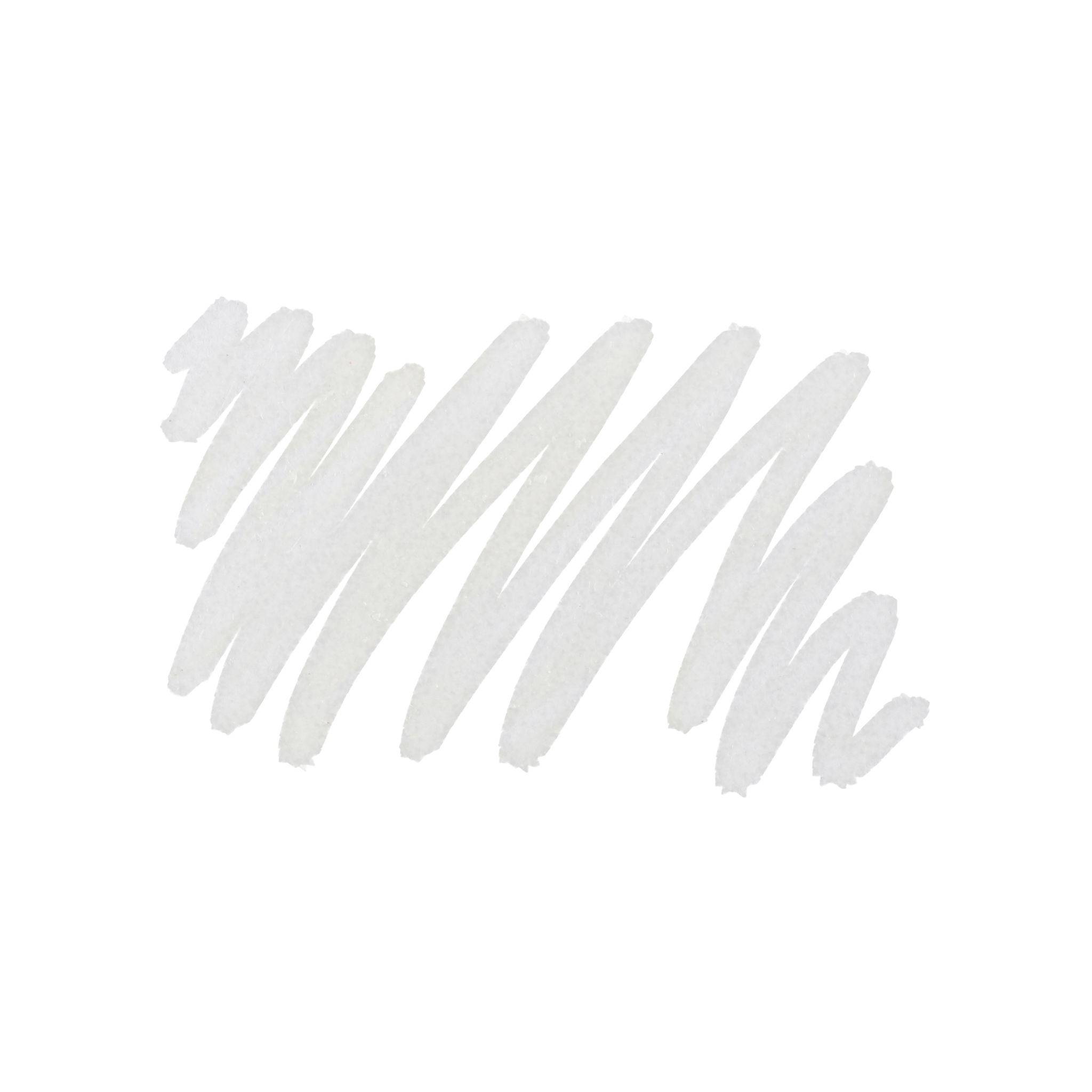 Darwi 6x Kalte Keramikfarbe, Marker 2mm Spitze, 6ml, Weiß Weiß DA0340013010C