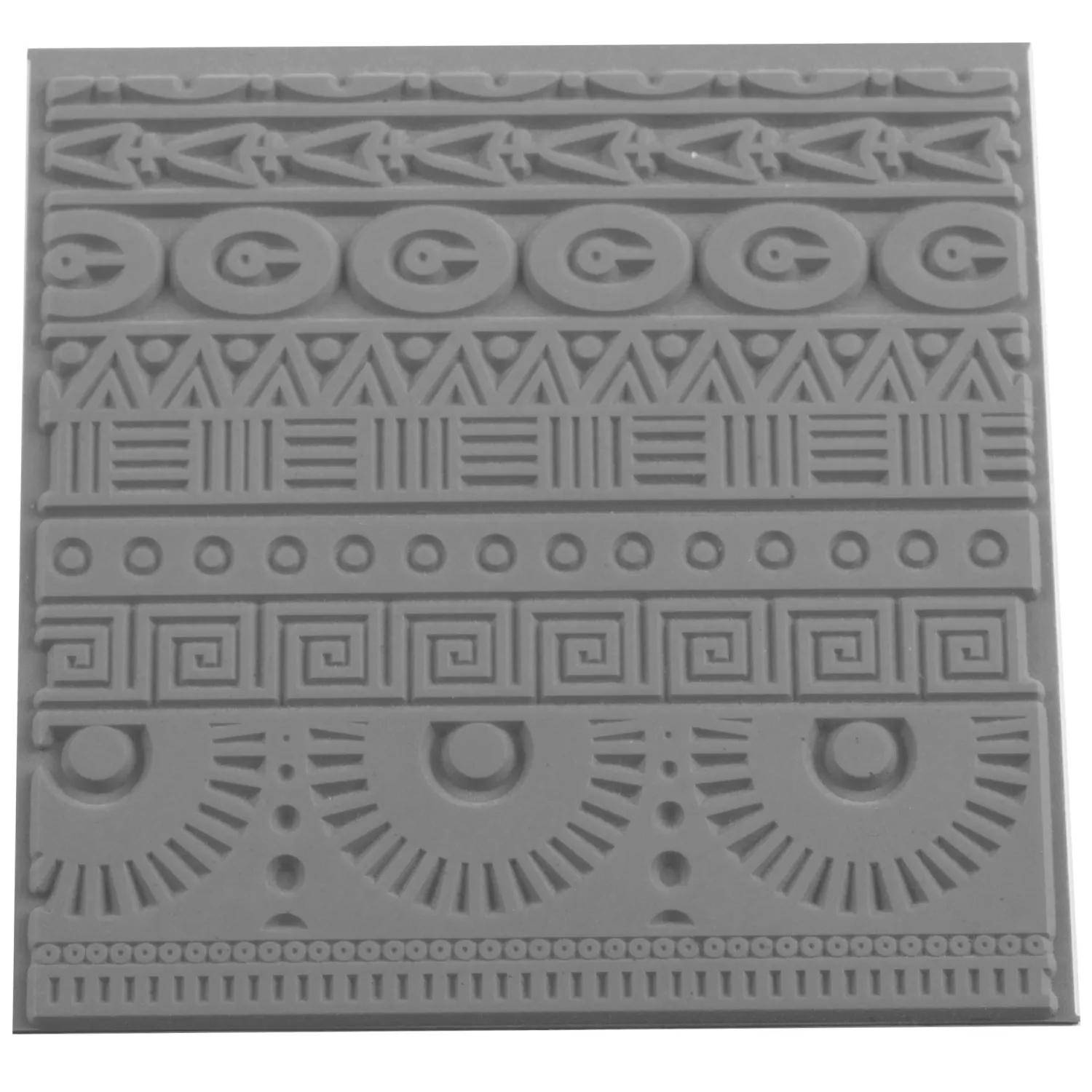 Cernit 10x Texturmatte, Geometrics - Grau CE95019C