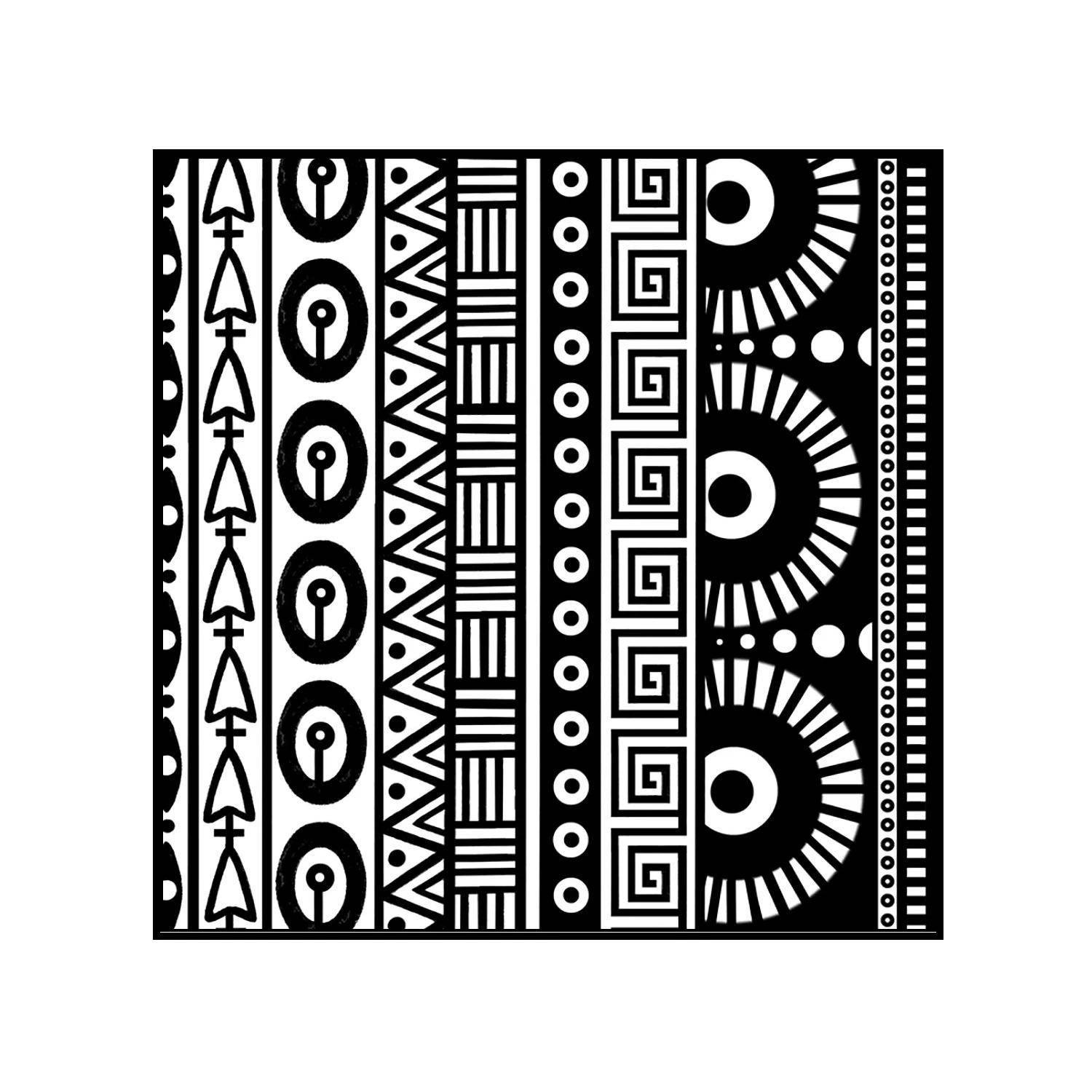 Cernit 10x Texturmatte, Geometrics - Grau CE95019C