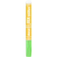 Darwi 6x Textilmarker Glitter, Spitze 2mm, 6ml, Wiesengrün DA0140013611C Darwi 6x Textilmarker Glitter, Spitze 2mm, 6ml, Wiesengrün DA0140013611C