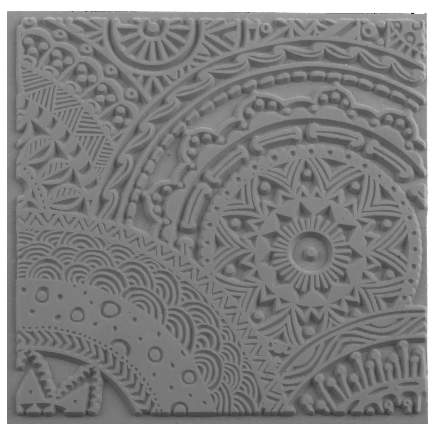 Cernit 10x Texturmatte, Stars - Grau CE95017C