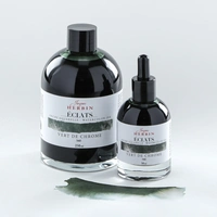 Jacques Herbin 4x Aquarelltine Éclats, Flakon 50ml - Chromgrün 16560T Jacques Herbin 4x Aquarelltine Éclats, Flakon 50ml - Chromgrün 16560T