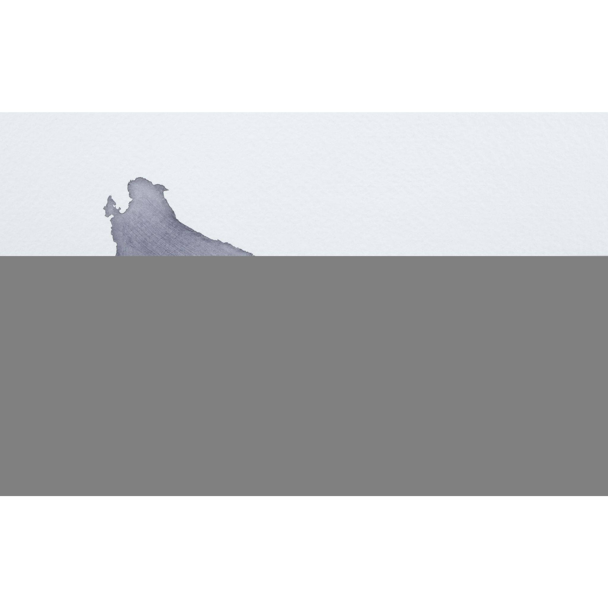 Jacques Herbin 4x Aquarelltine Éclats, Flakon 50ml - Zinkgrau 16610T