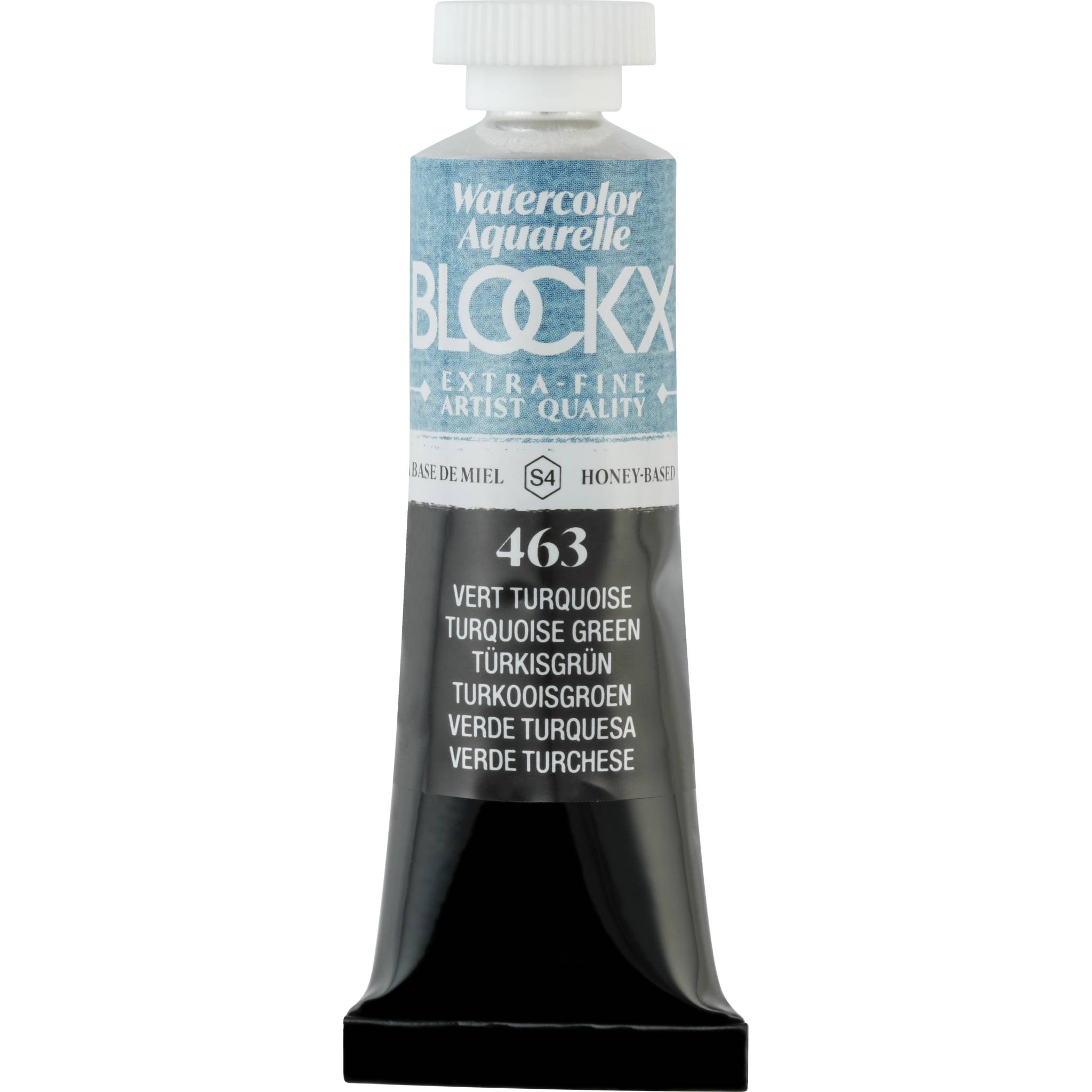 Blockx 3x Aquarellfarbe, Türkisgrün - Tube 15ml - Türkisgrün 44463BXC