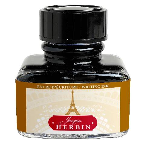 Jacques Herbin 4x Schreibtinte 30ml Tour Eiffel gelb 4x - 13842T