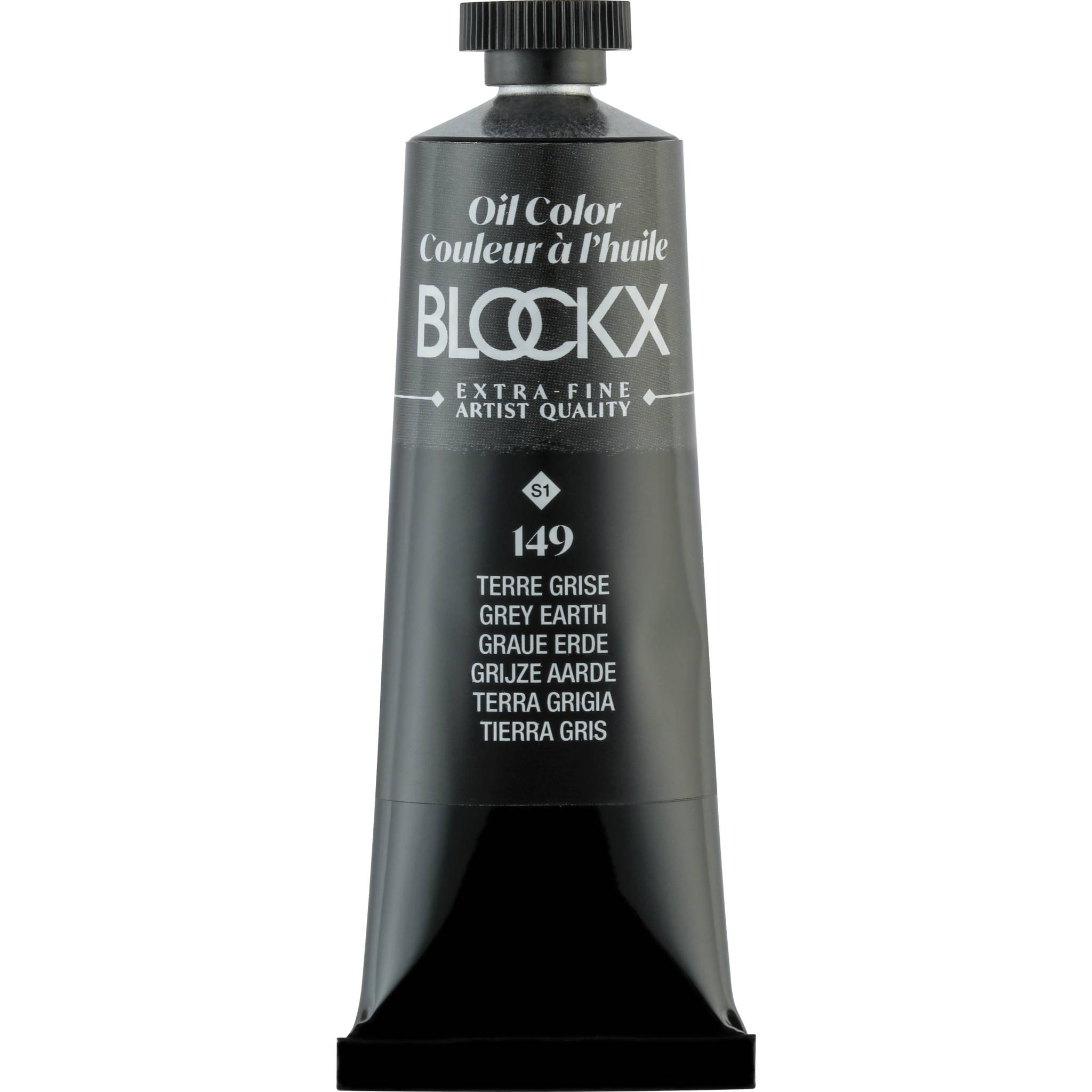 Blockx 3x Ölfarbe, Graue Erde -Tube 35ml - Graue Erde 213149BXC