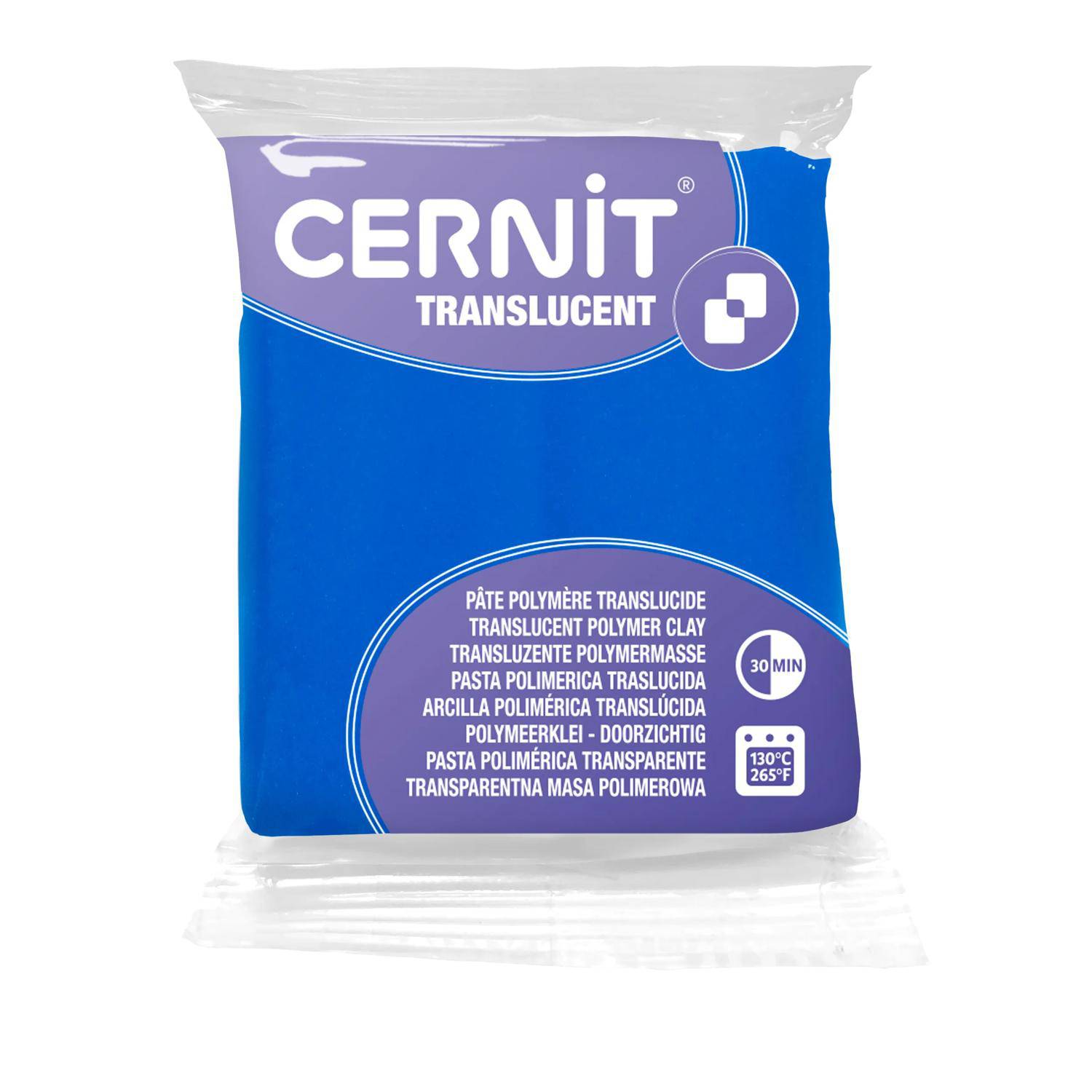Cernit 6x Translucent 56g, Saphir - Saphir CE0920056275C