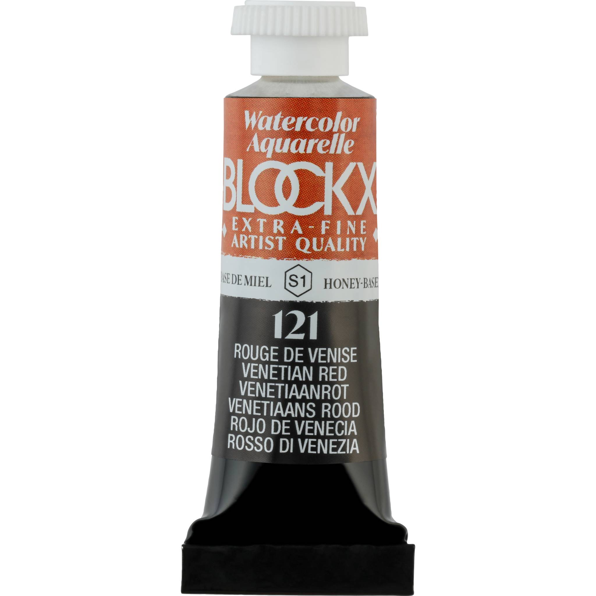 Blockx 3x Aquarellfarbe, Venetienrot - Tube 5ml - Venezienrot 43121BXC