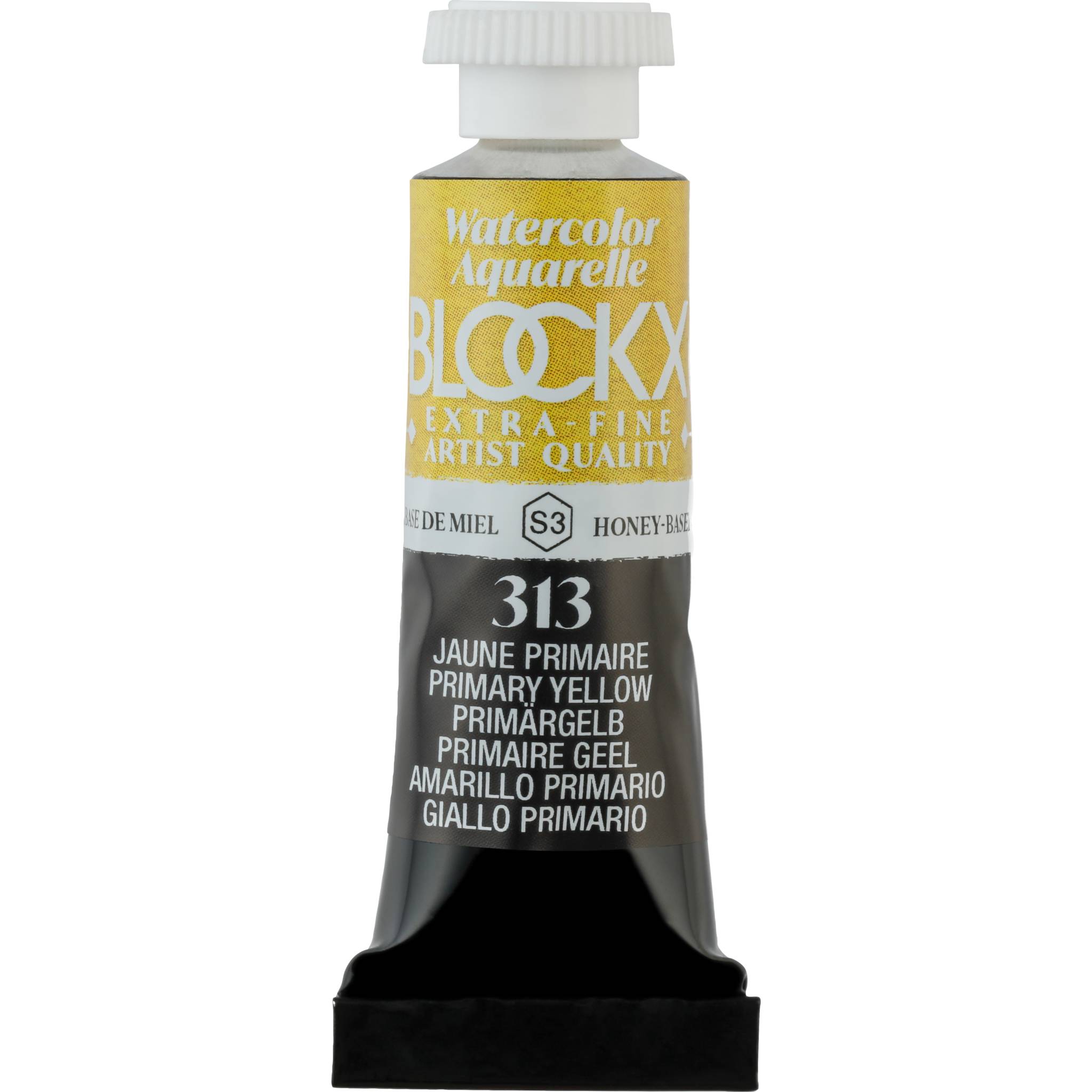 Blockx 3x Aquarellfarbe, Primärgelb - Tube 5ml - Primärgelb 43313BXC