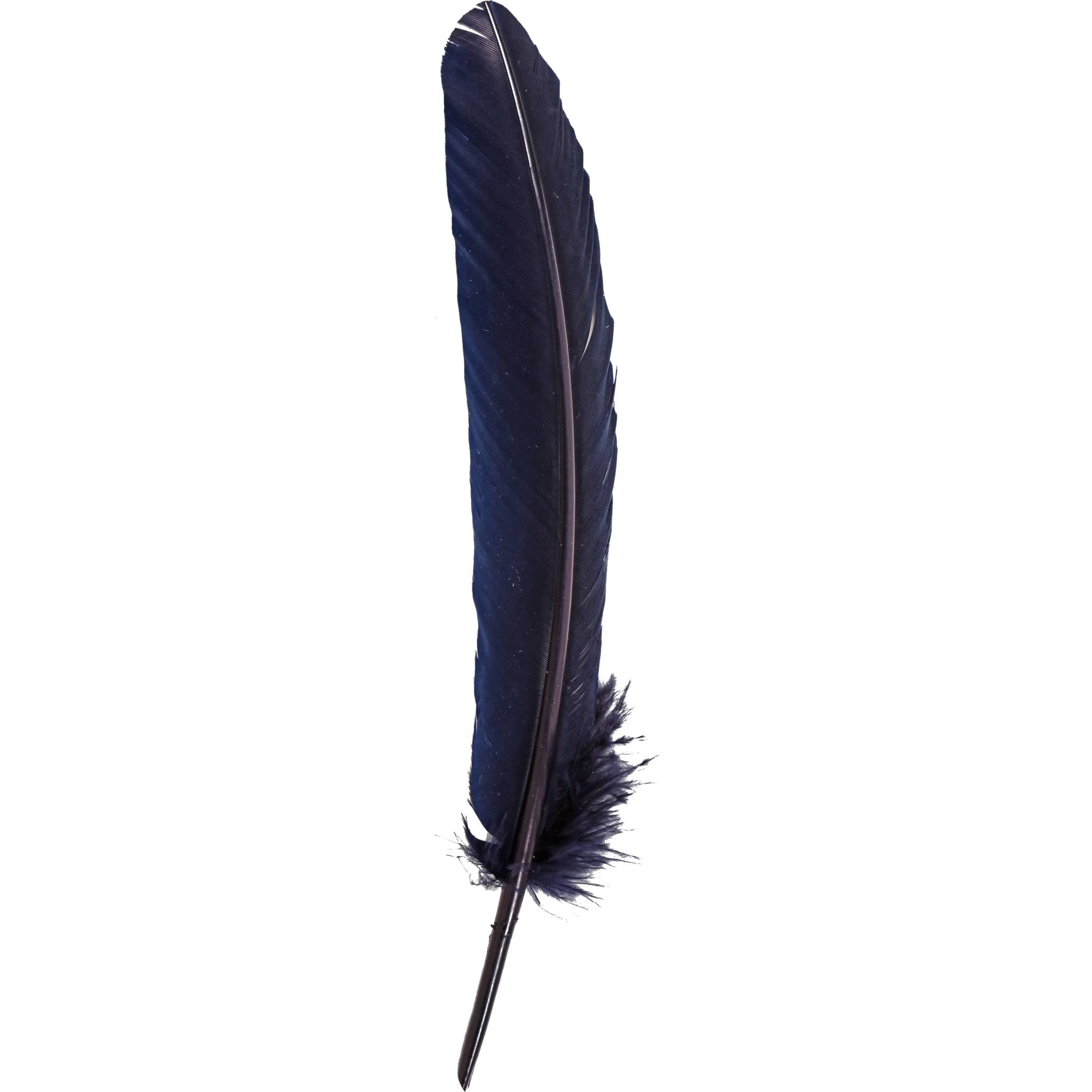 Jacques Herbin 10x Gänsekiel 28cm - Marineblau 23110T