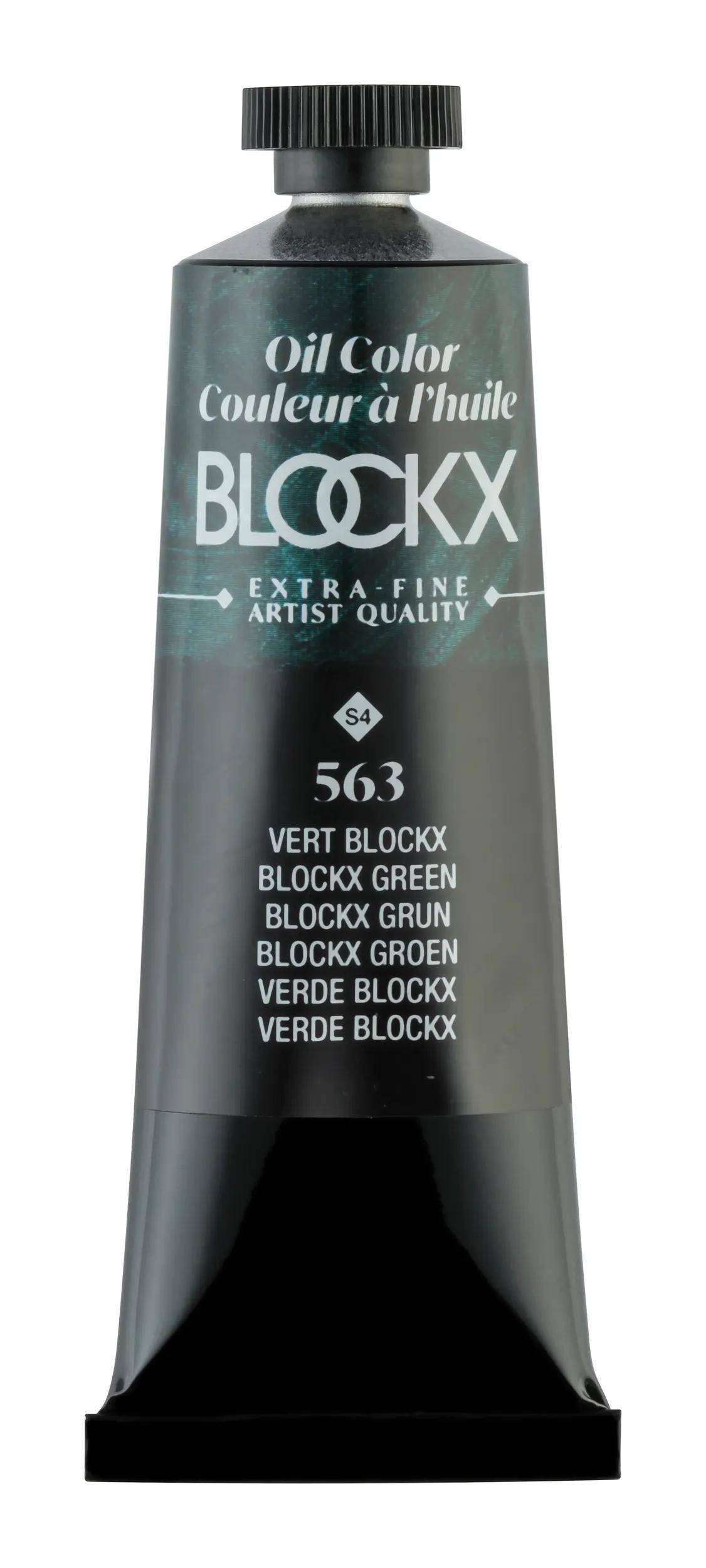 Blockx 3x Ölfarbe, Grün Blockx - Tube 35ml - Bockx Grün 213563BXC