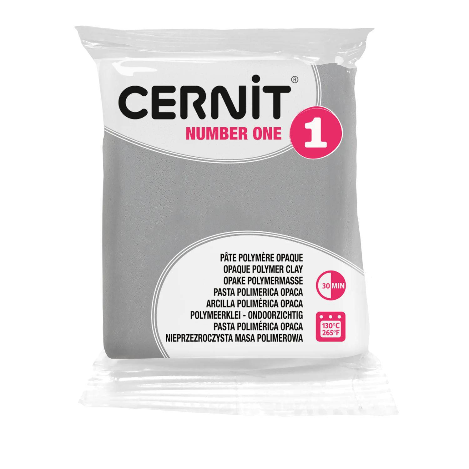 Cernit 6x Number One 56g, Grau - Grau CE0900056150C