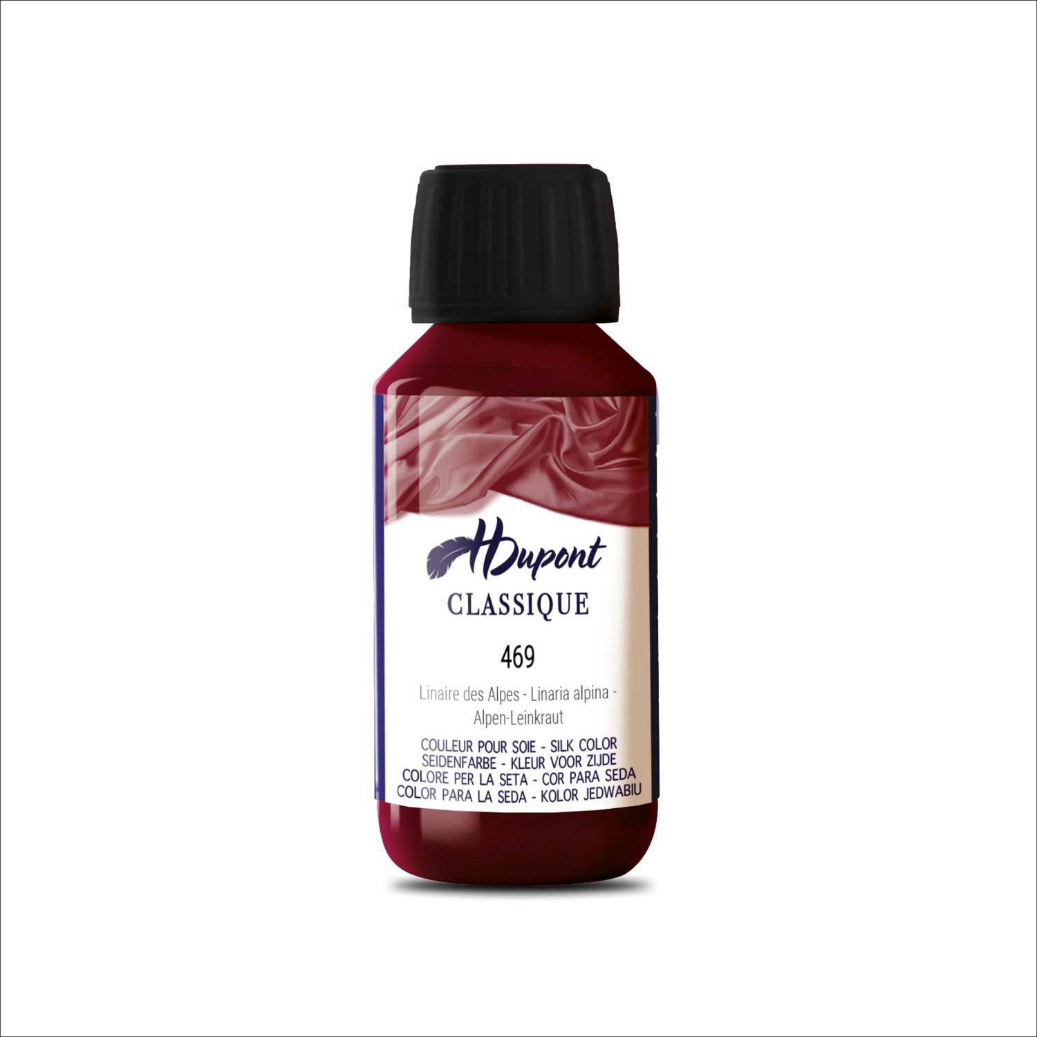 H Dupont 3x classique 125ml, Seidenmalfarbe, Alpen-Leinkraut - DU0600125469C