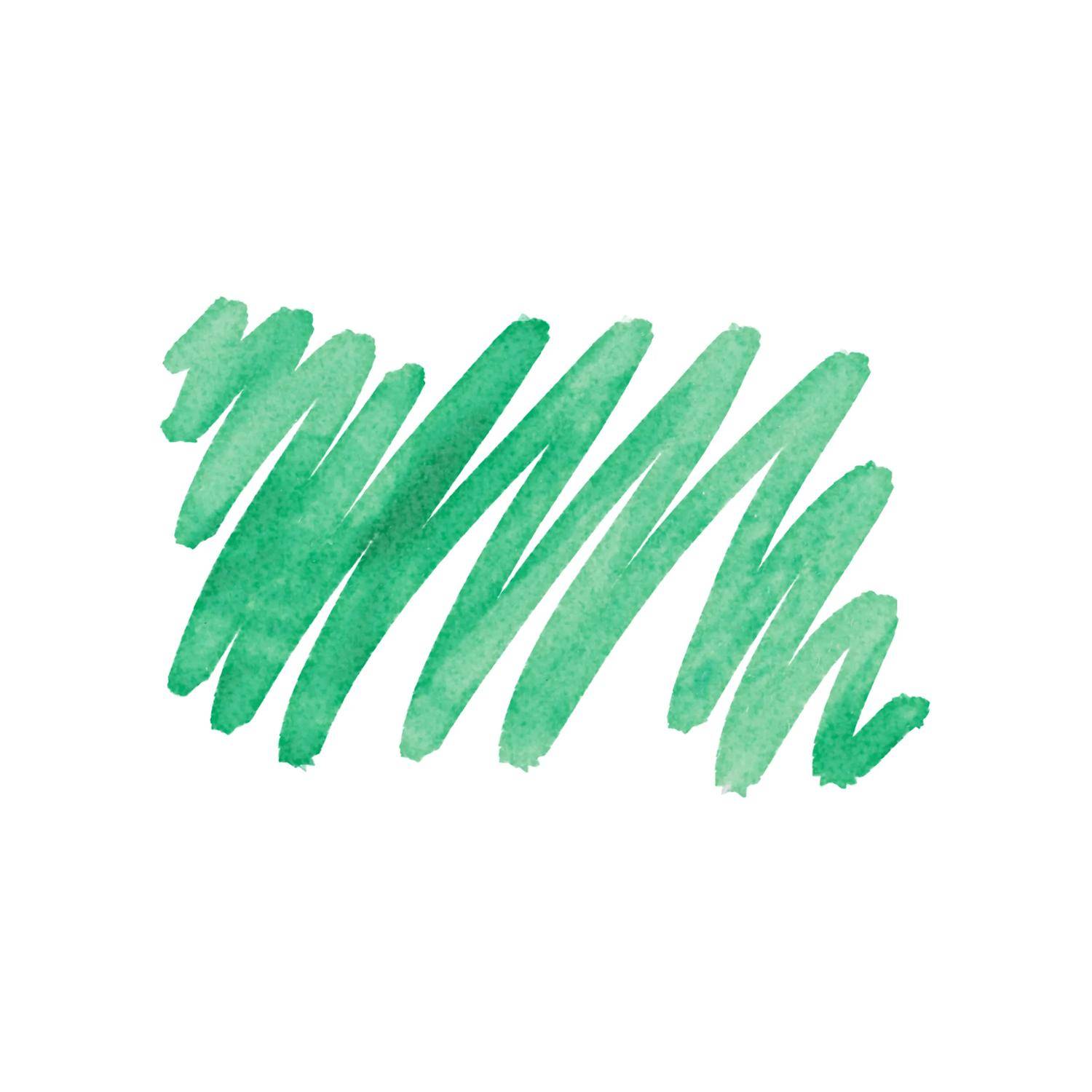 Darwi 6x Keramikfarbe, Marker 2mm Spitze, 6ml, Mittelgrün Glasgrün DA0340013642C