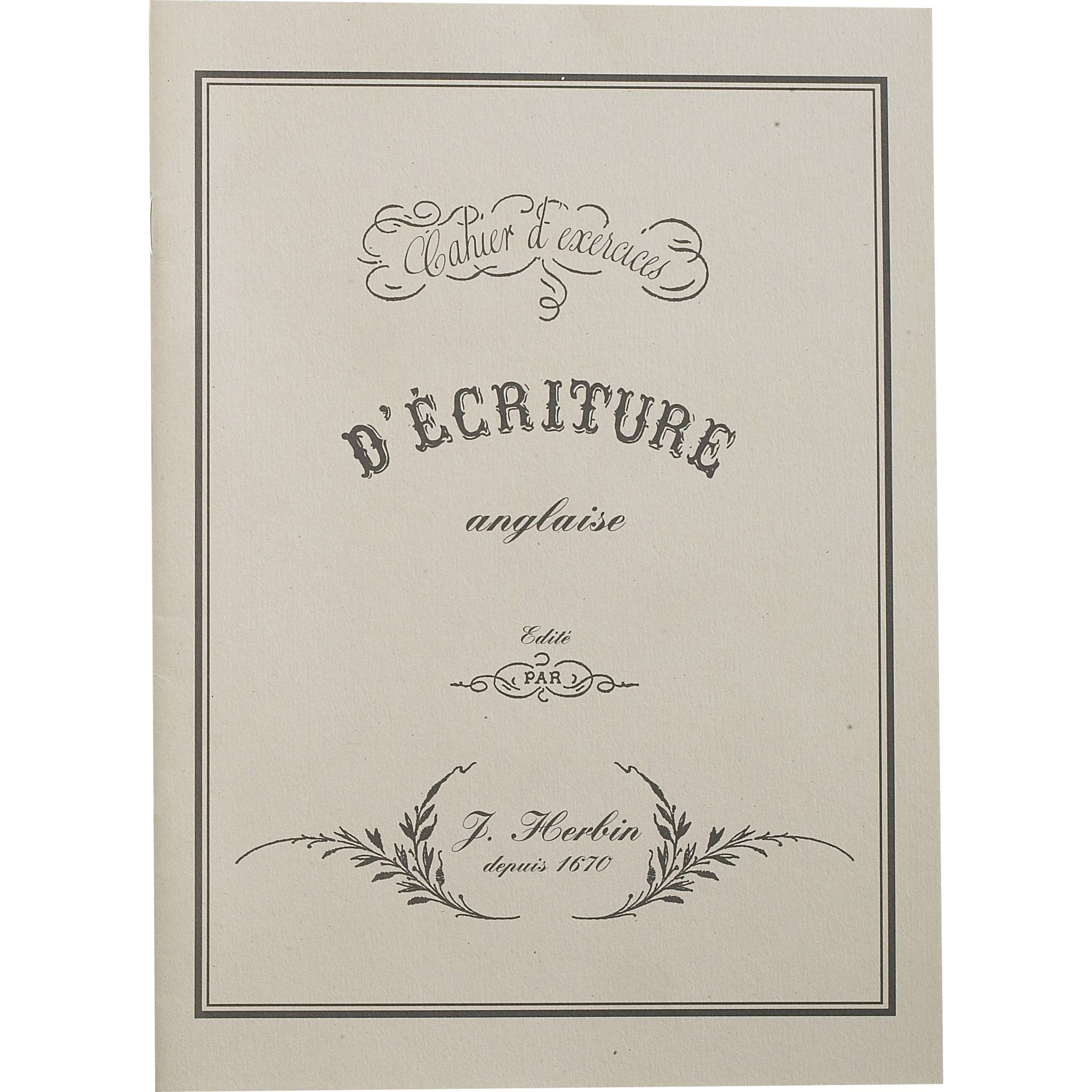 Jacques Herbin 10x Heft A5 für Schreibübungen 90100T