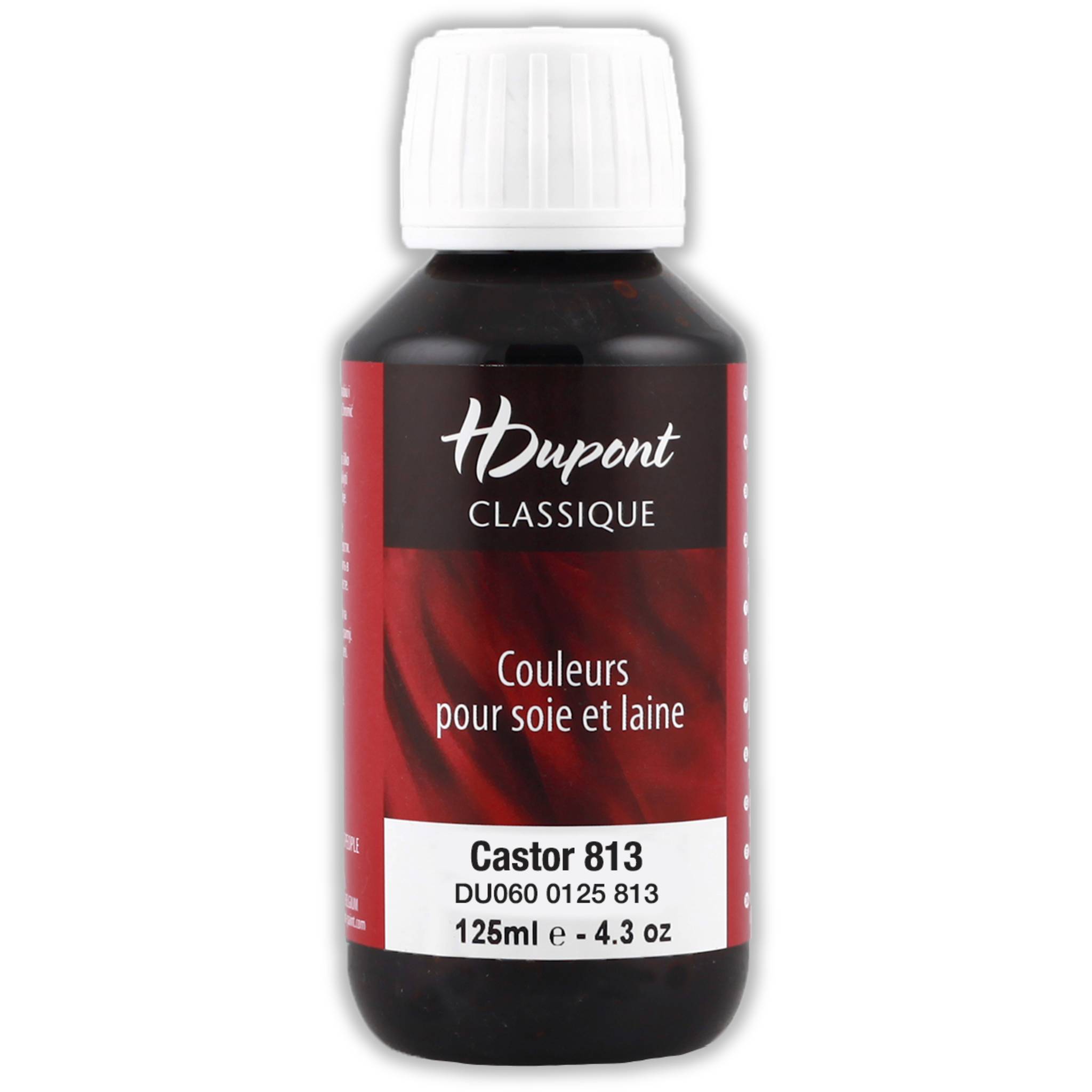 H Dupont 3x H Dupont classique 125ml, Seidenmalfarbe, Biber Castor DU0600125813C