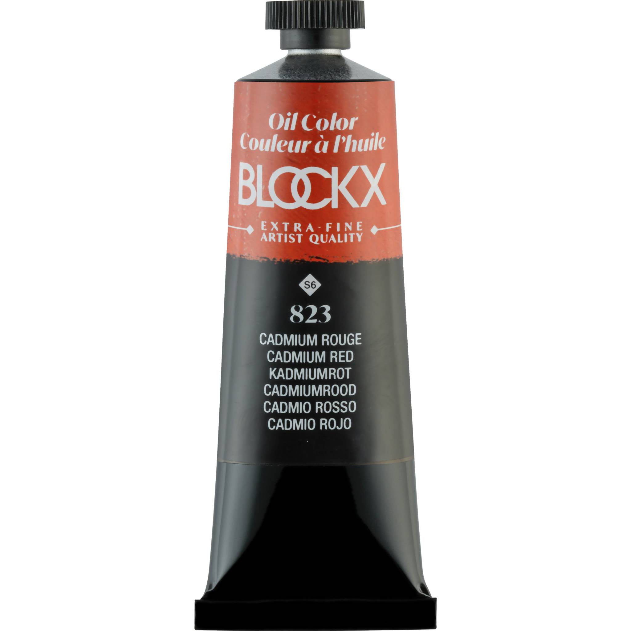 Blockx 3x Ölfarbe, Kadmiumrot - Tube 35ml - Cadmium Rot 213823BXC