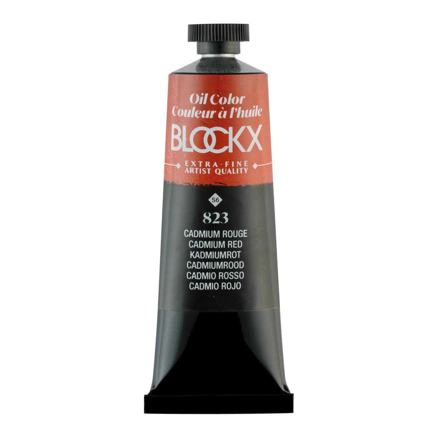 Blockx 3x Ölfarbe, Kadmiumrot - Tube 35ml - Cadmium Rot 213823BXC