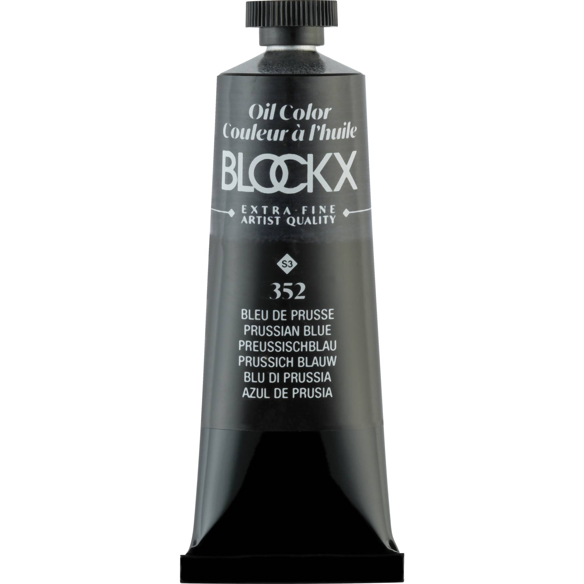 Blockx 3x Ölfarbe, Preußischblau -Tube 35ml - Preußischblau 213352BXC