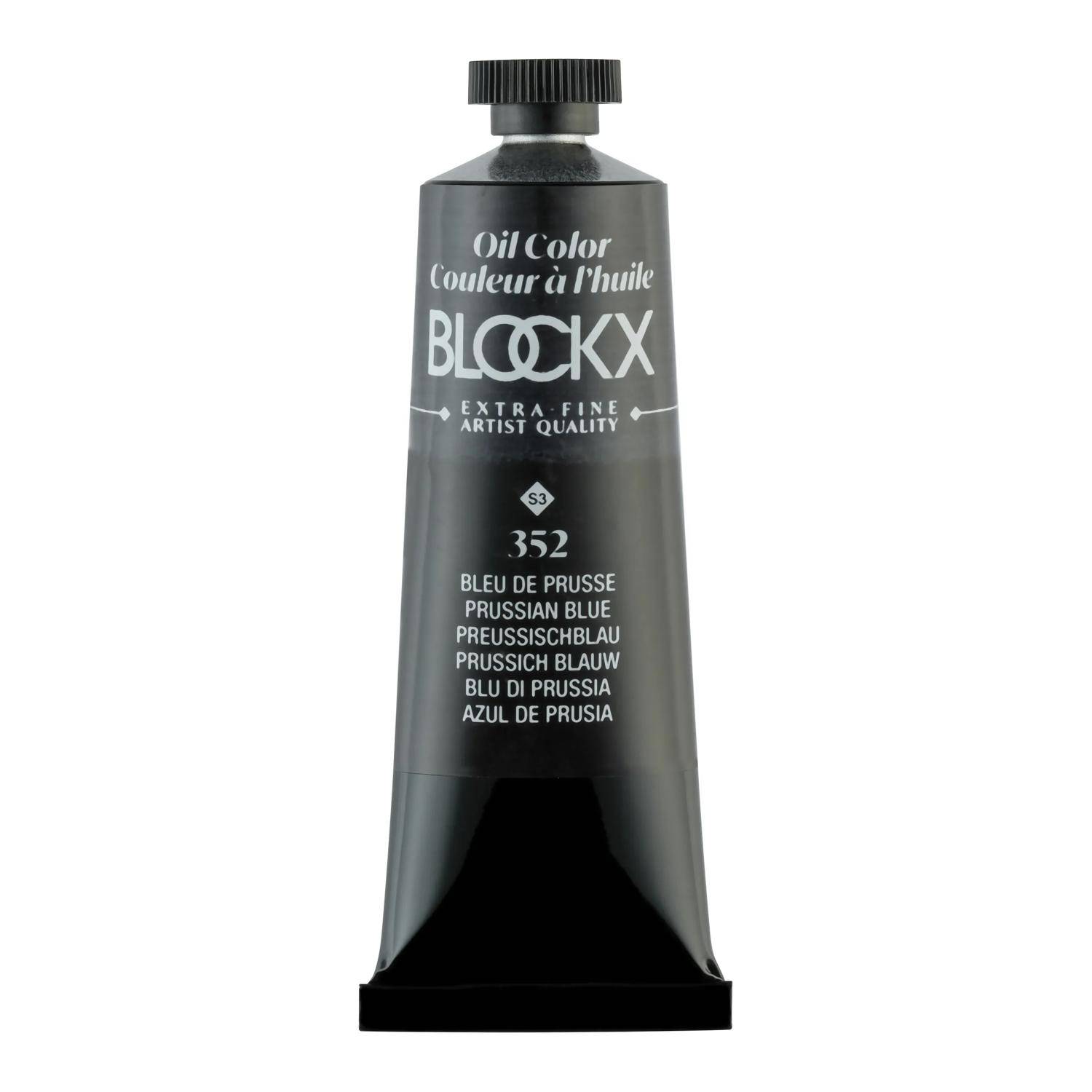 Blockx 3x Ölfarbe, Preußischblau -Tube 35ml - Preußischblau 213352BXC