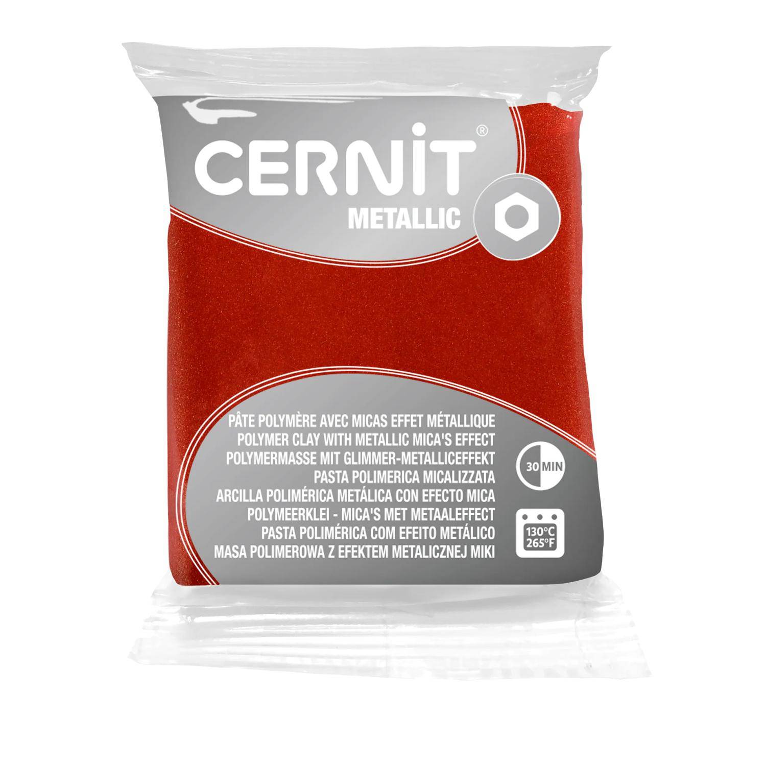 Cernit 6x Metallic 56g, Kupfer - Kupfer CE0870056057C