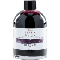 Jacques Herbin 2x Aquarelltine Éclats, Flasche 250ml - Weinrot 18340T Jacques Herbin 2x Aquarelltine Éclats, Flasche 250ml - Weinrot 18340T