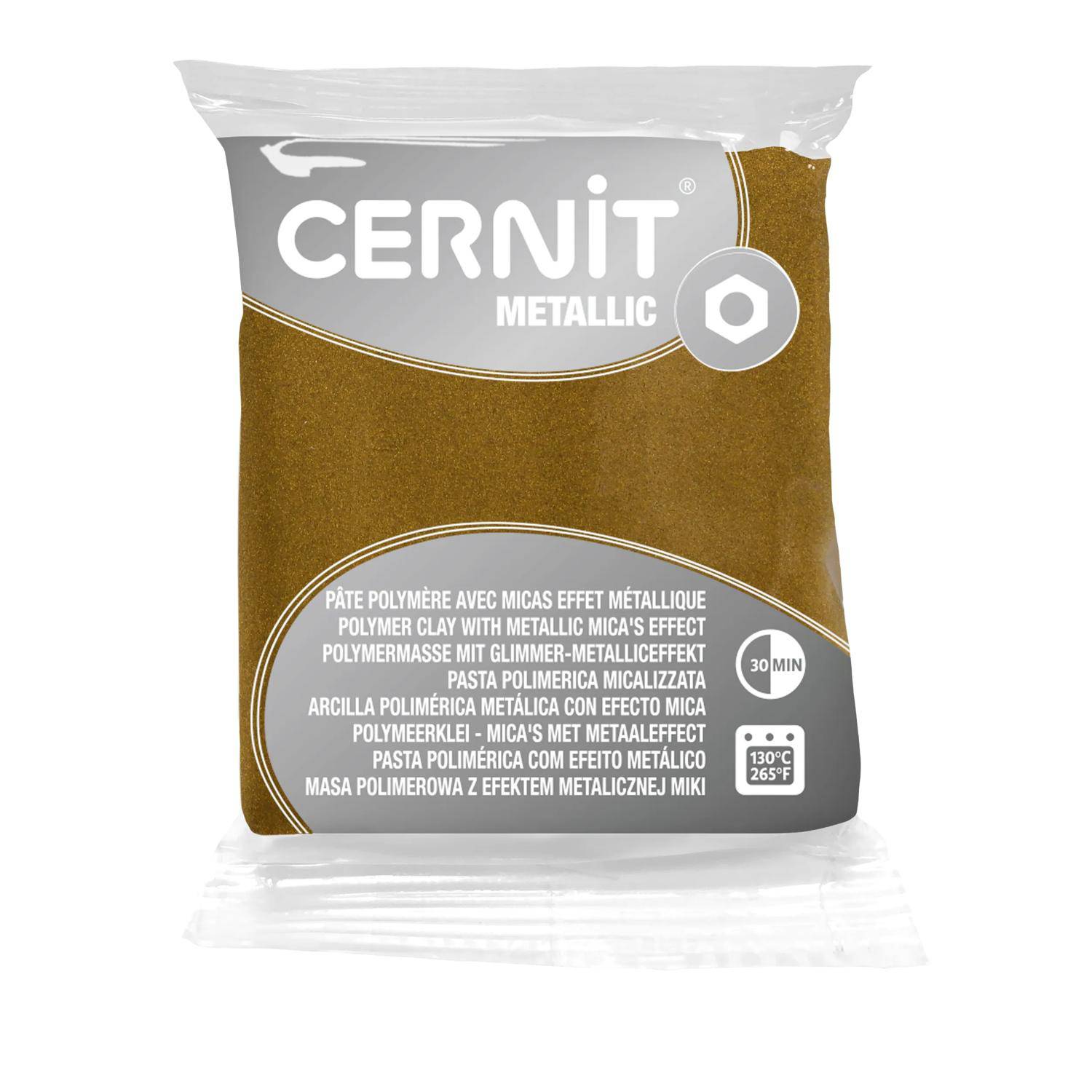 Cernit 6x Metallic 56g, Antikgold - Antikgold CE0870056055C