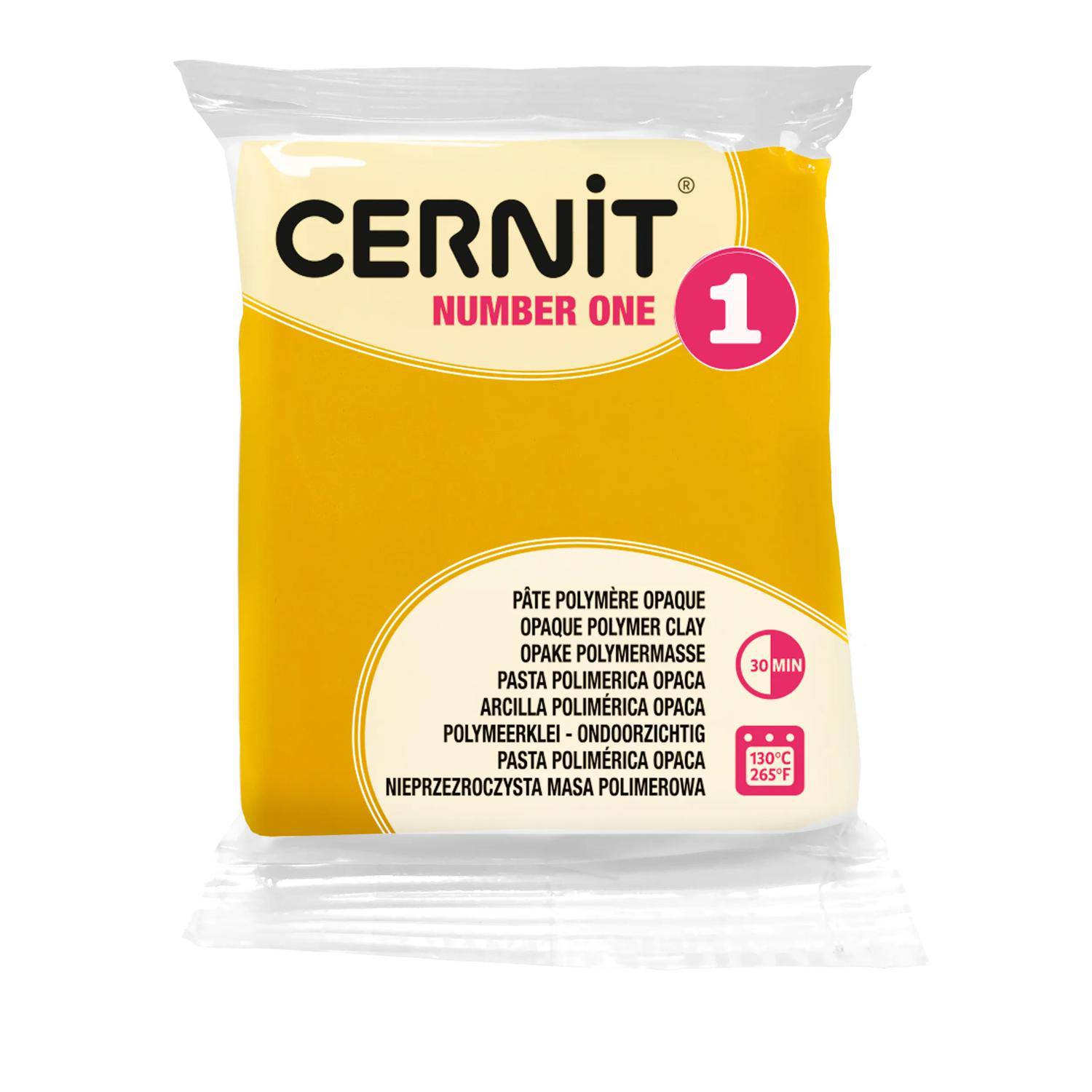 Cernit 6x Number One 56g, Gelb - Gelb CE0900056700C