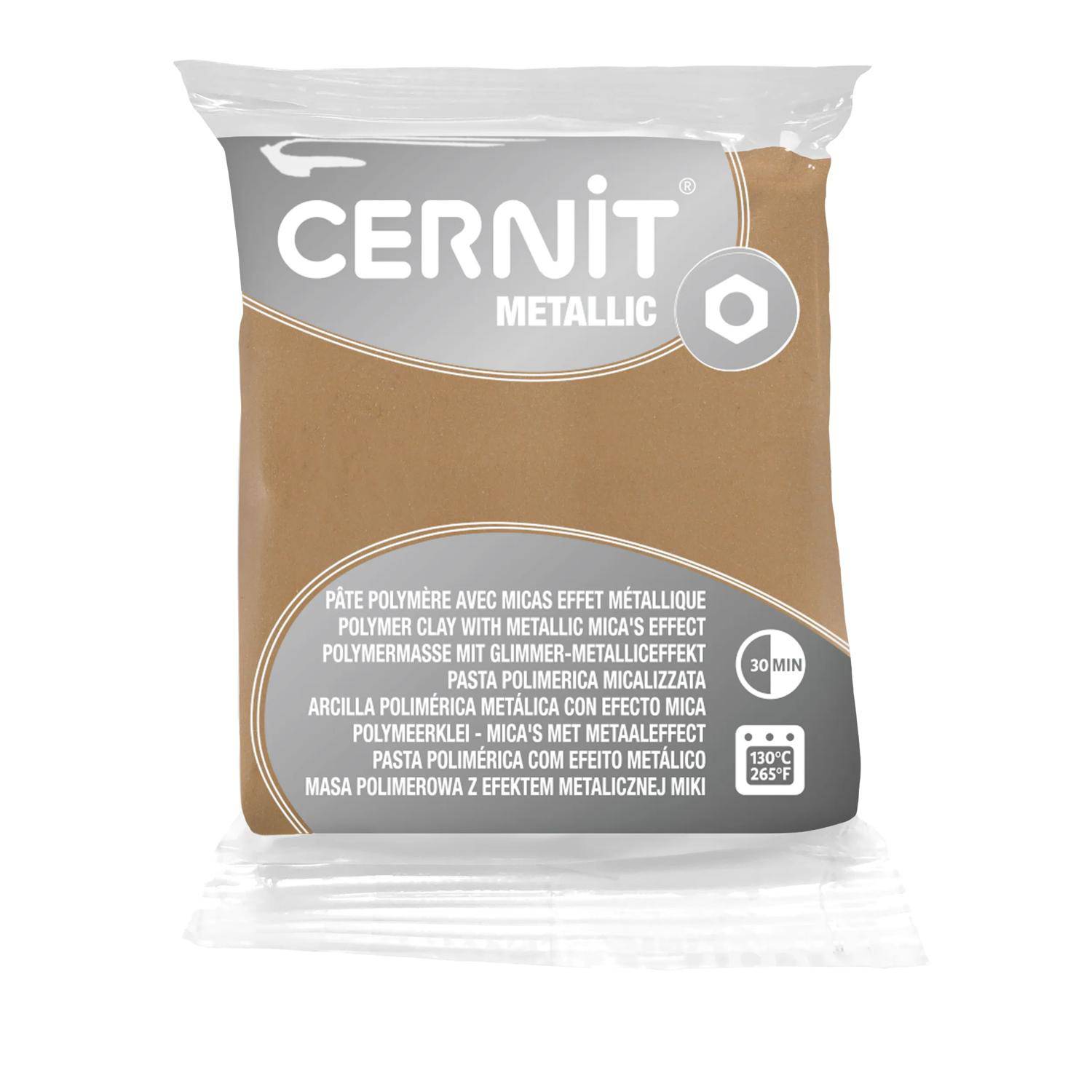 Cernit 6x Metallic 56g, Champagner - Champagne CE0870056045C
