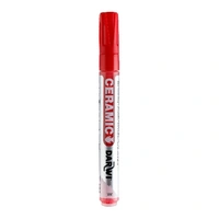 Darwi 6x Keramikfarbe, Marker 2mm Spitze, 6ml, Zinnober DA0340013490C Darwi 6x Keramikfarbe, Marker 2mm Spitze, 6ml, Zinnober DA0340013490C