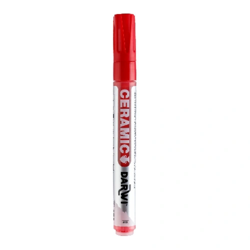 Darwi 6x Keramikfarbe, Marker 2mm Spitze, 6ml, Zinnober DA0340013490C Darwi 6x Keramikfarbe, Marker 2mm Spitze, 6ml, Zinnober DA0340013490C
