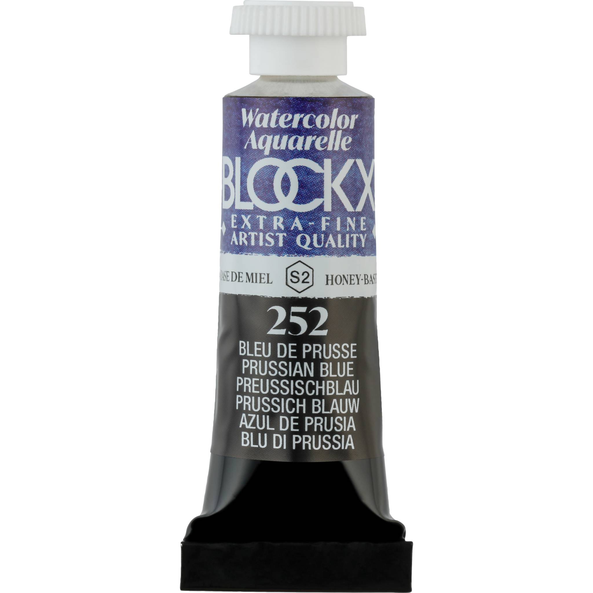 Blockx 3x Aquarellfarbe, Preußischblau - Tube 5ml - Preußischblau 43252BXC