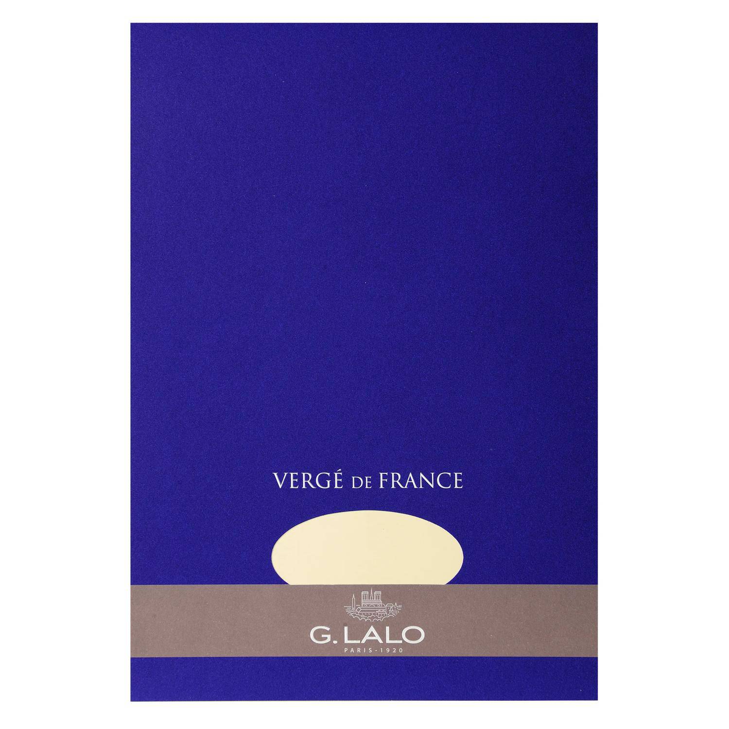 G.Lalo 5x Lalo, Block 25% Hadern DIN A4, 50 Blatt,100g - Elfenbein 12716L