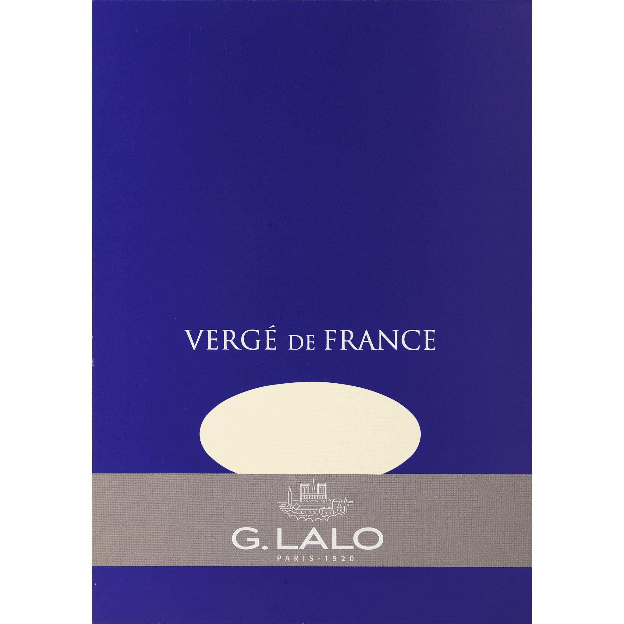 G.Lalo 5x Lalo, Block 25% Hadern DIN A5, 50 Blatt,100g - Elfenbein 11416L