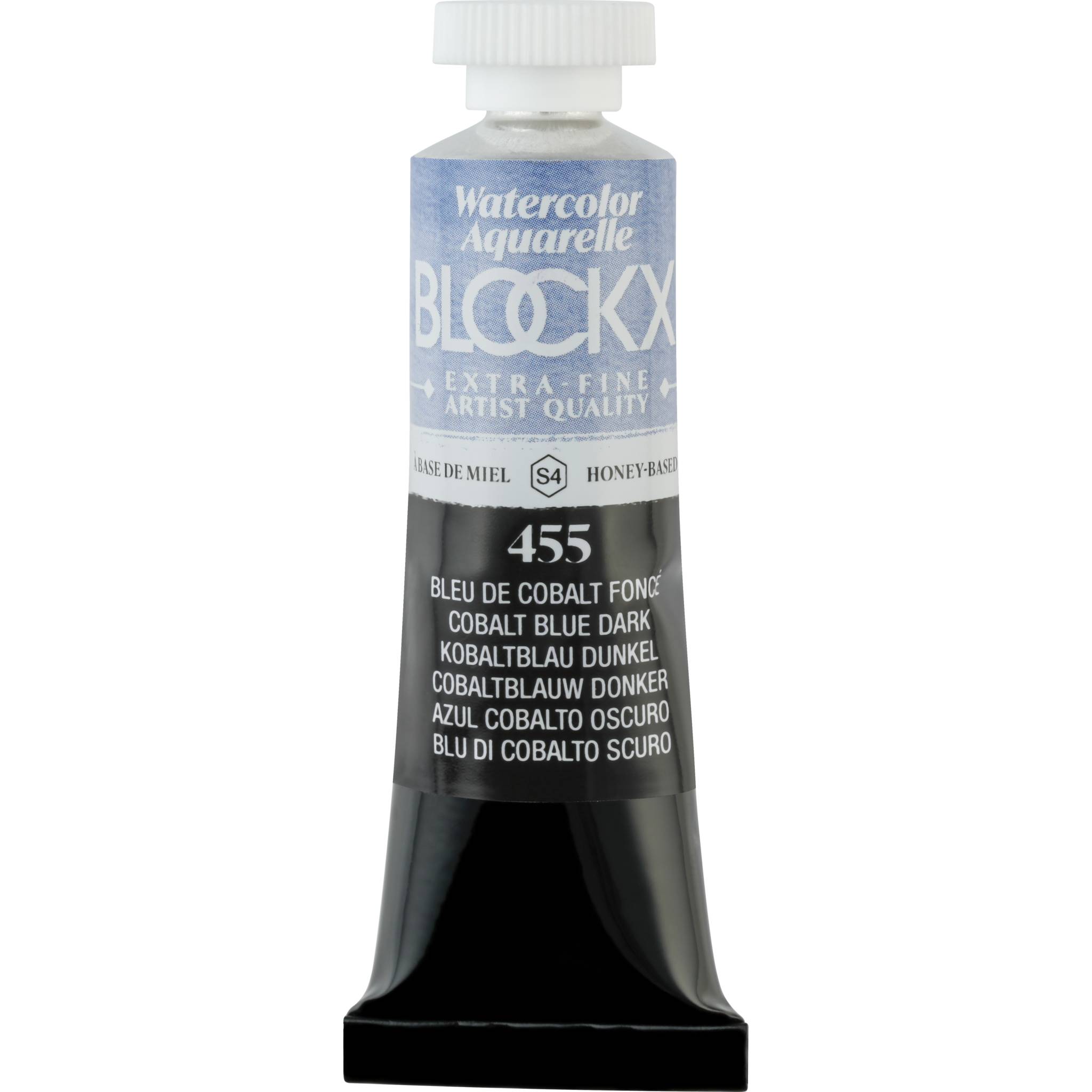 Blockx 3x Aquarellfarbe, Kobaltblau dunkel Tube 15ml Dunkelkobaltblau 44455BXC