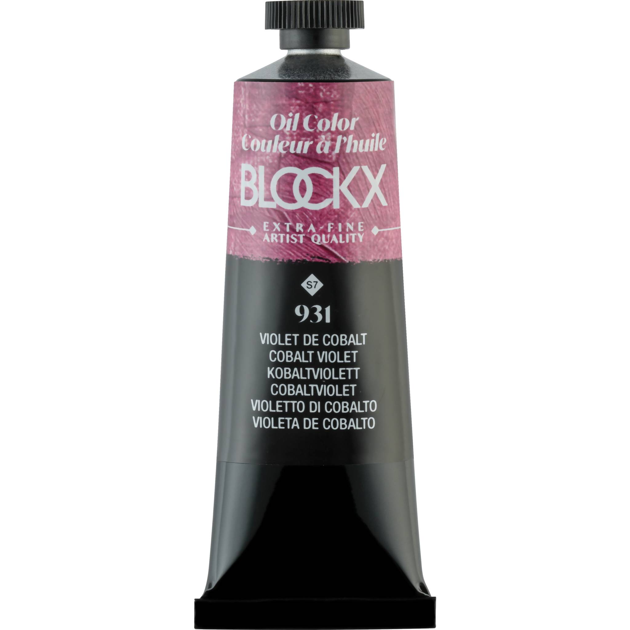 Blockx 3x Ölfarbe, Kobaltviolett - Tube 35ml - Kobaltviolett 213931BXC