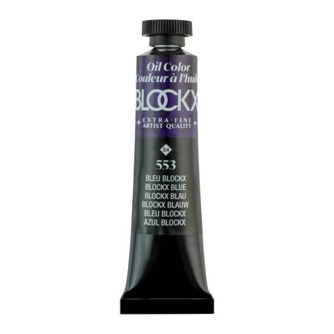 Blockx 3x Ölfarbe, Blau Tube 20ml - Blockx Blau 212553BXC