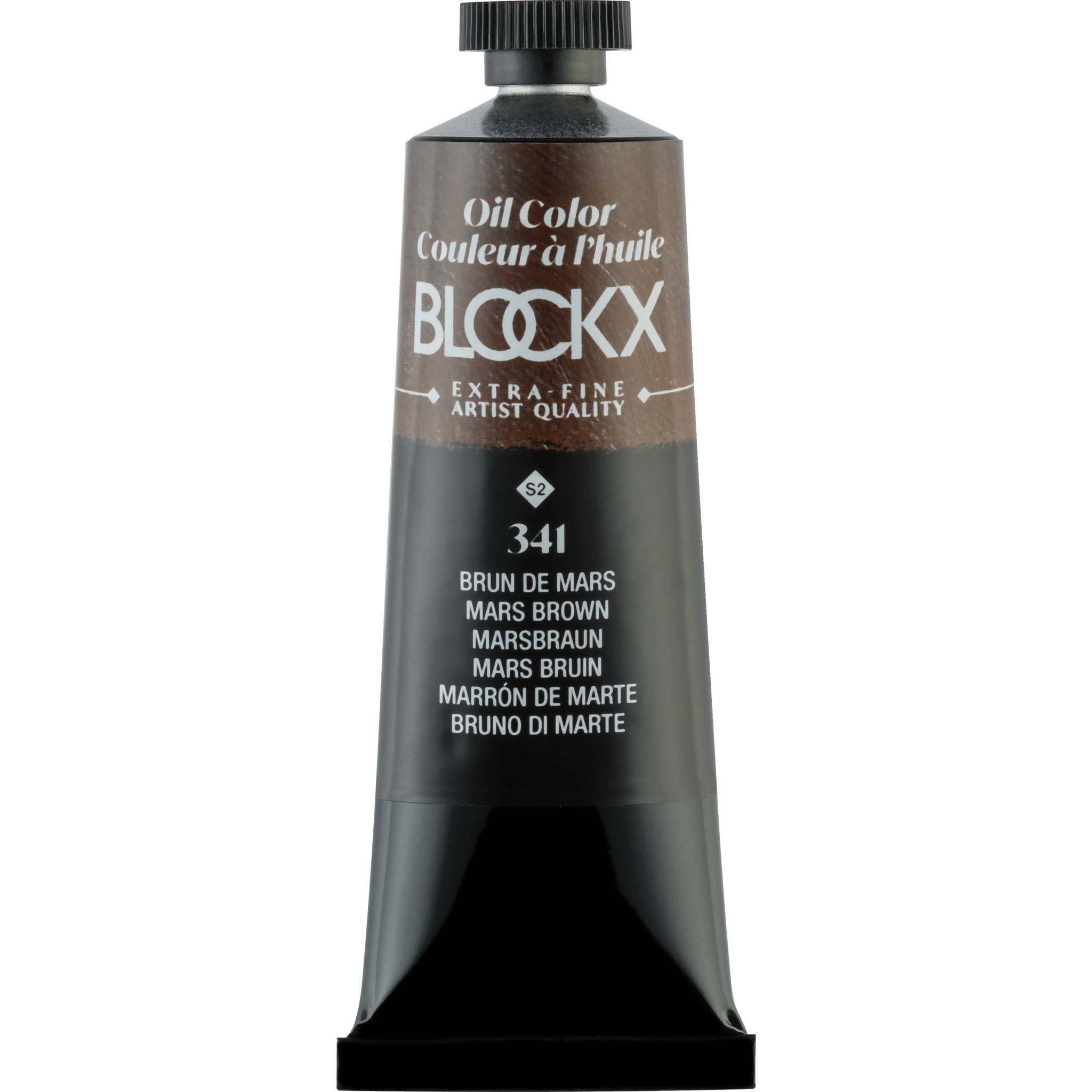 Blockx 3x Ölfarbe, Marsbraun - Tube 35ml - Marsbraun 213341BXC